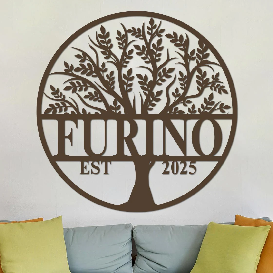 Tree Of Life Established Family Name Sign - Image 7