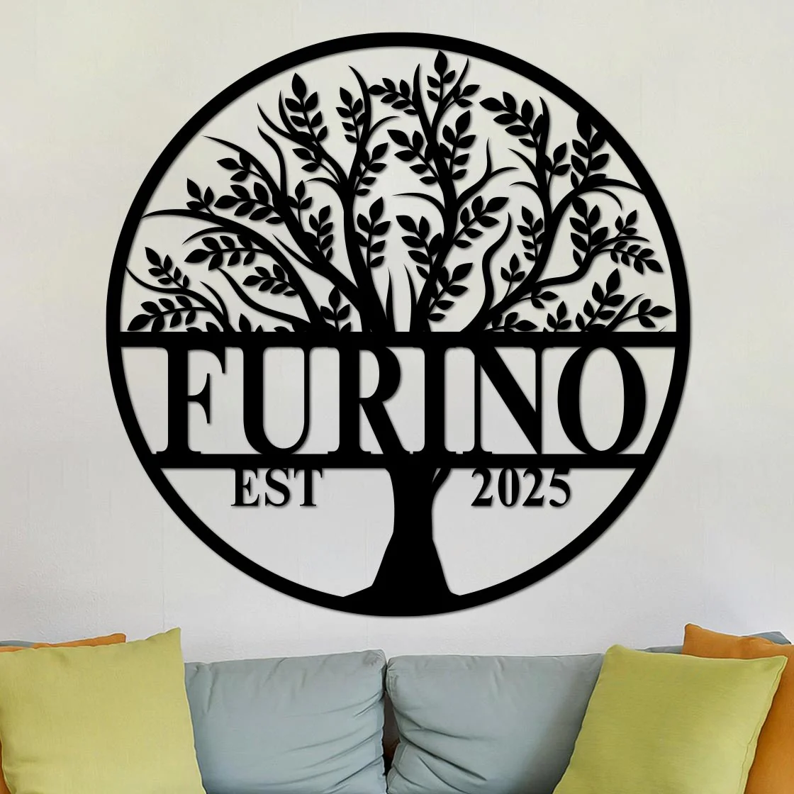 Tree Of Life Established Family Name Sign - Image 8