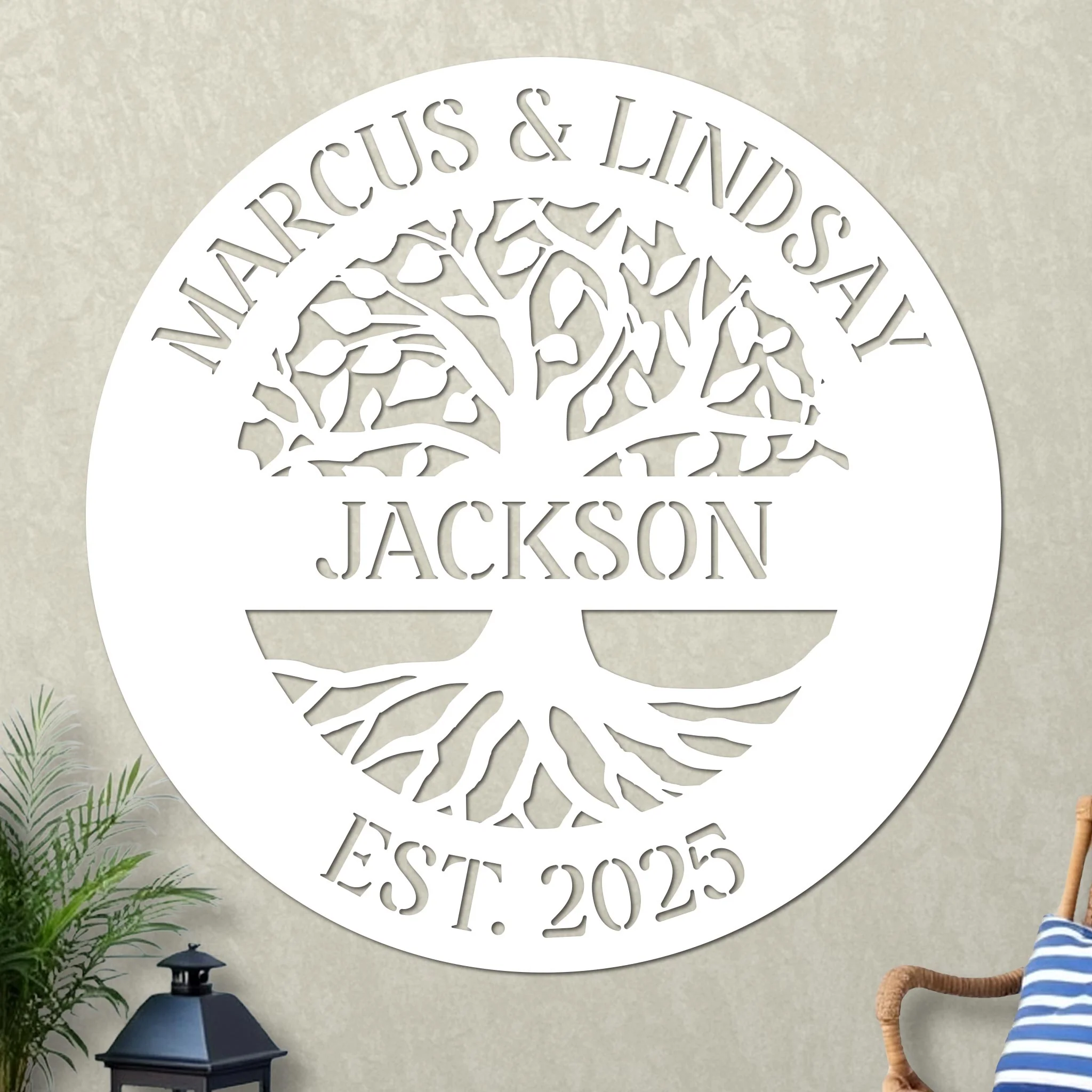 Tree Of Life family Name Sign - Image 2