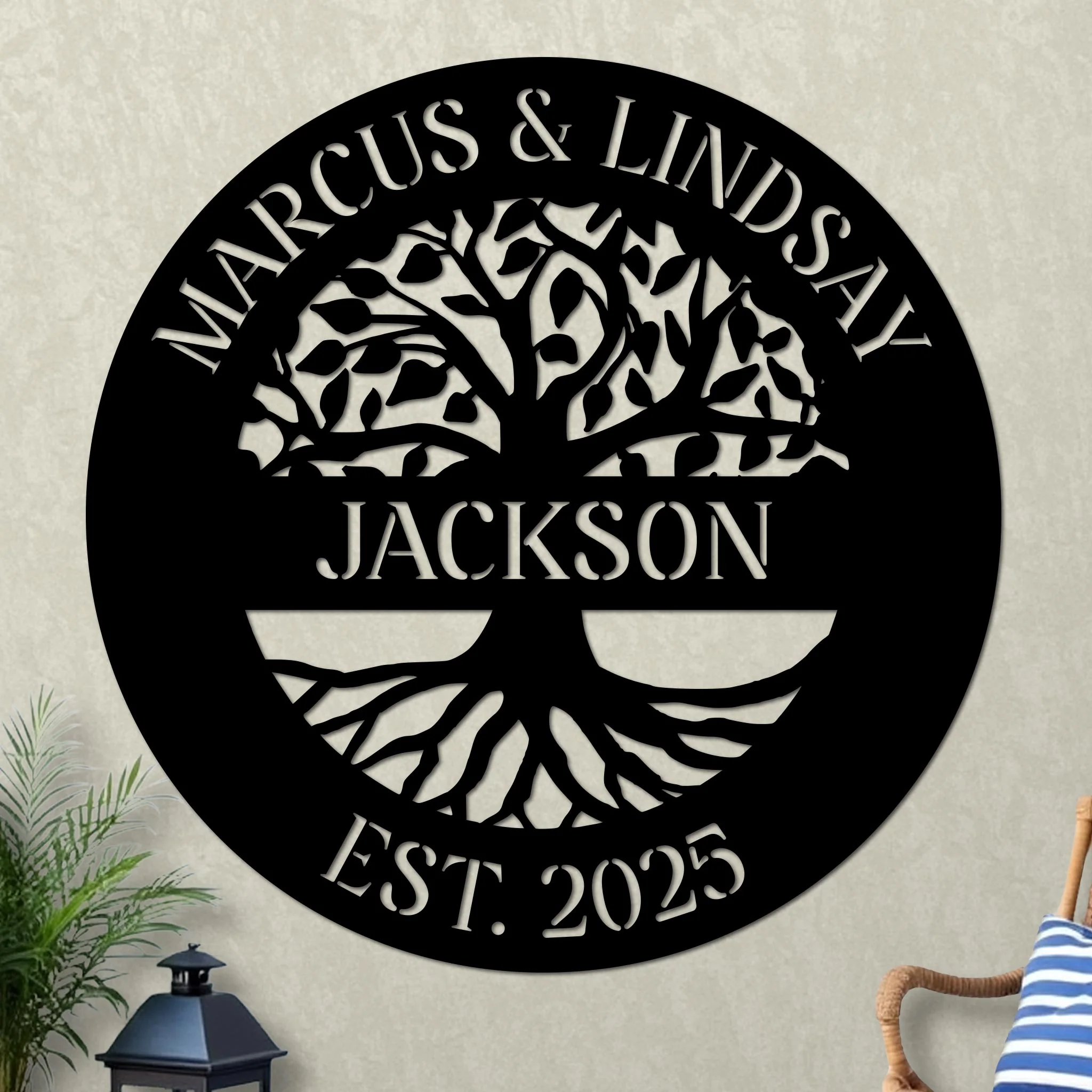 Tree Of Life family Name Sign - Image 3