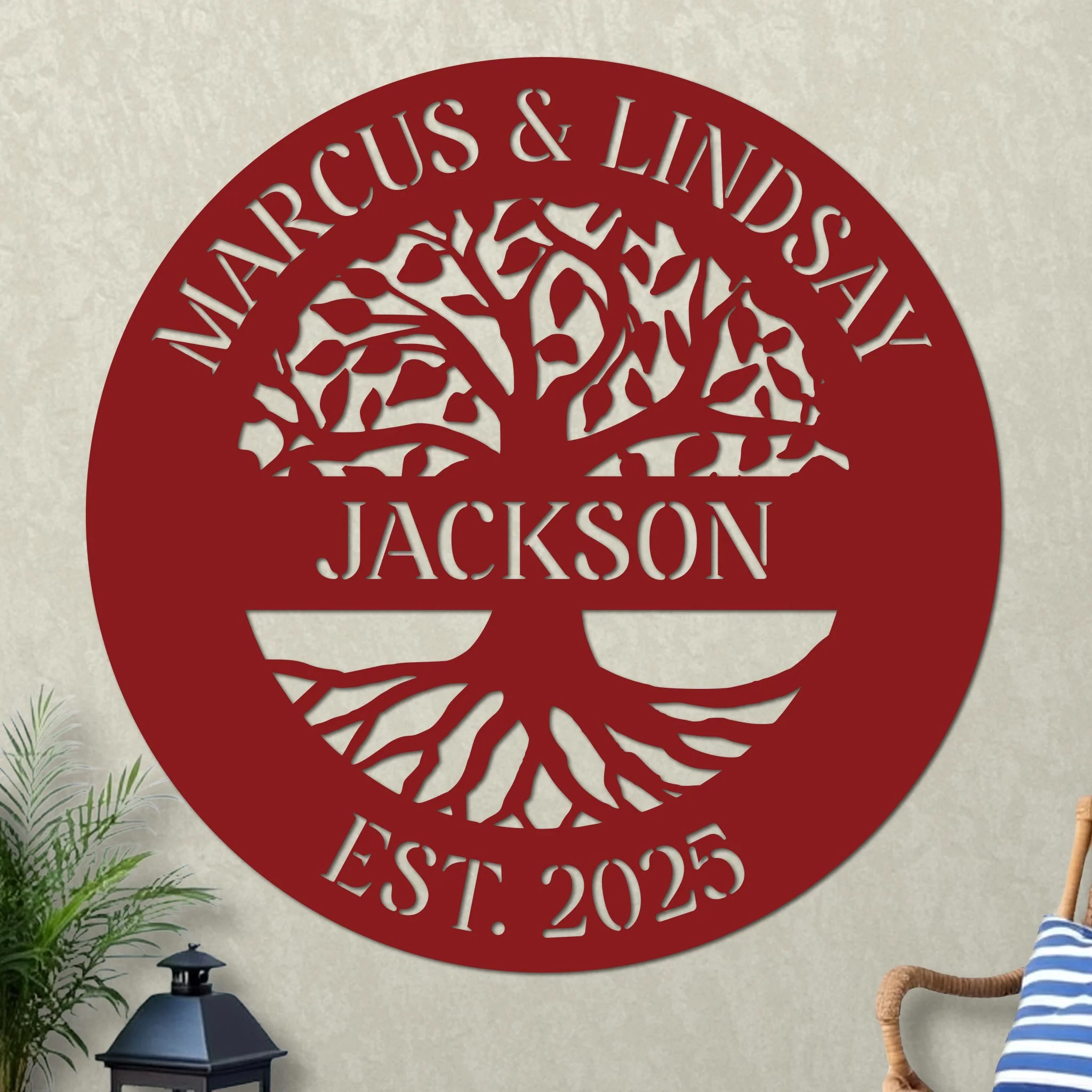 Tree Of Life family Name Sign - Image 9