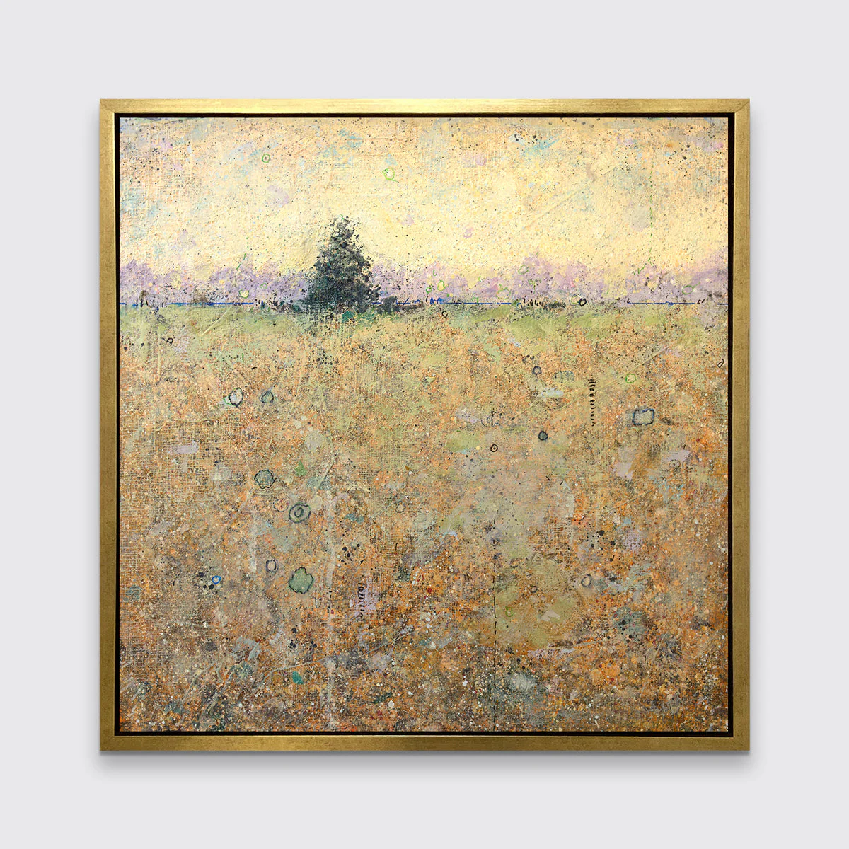 Tree (Yellow) - Open Edition Canvas Print - Image 4