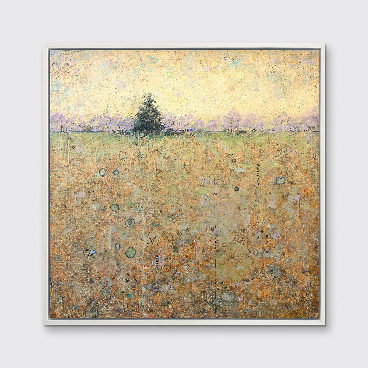 Tree (Yellow) - Open Edition Canvas Print - Image 5