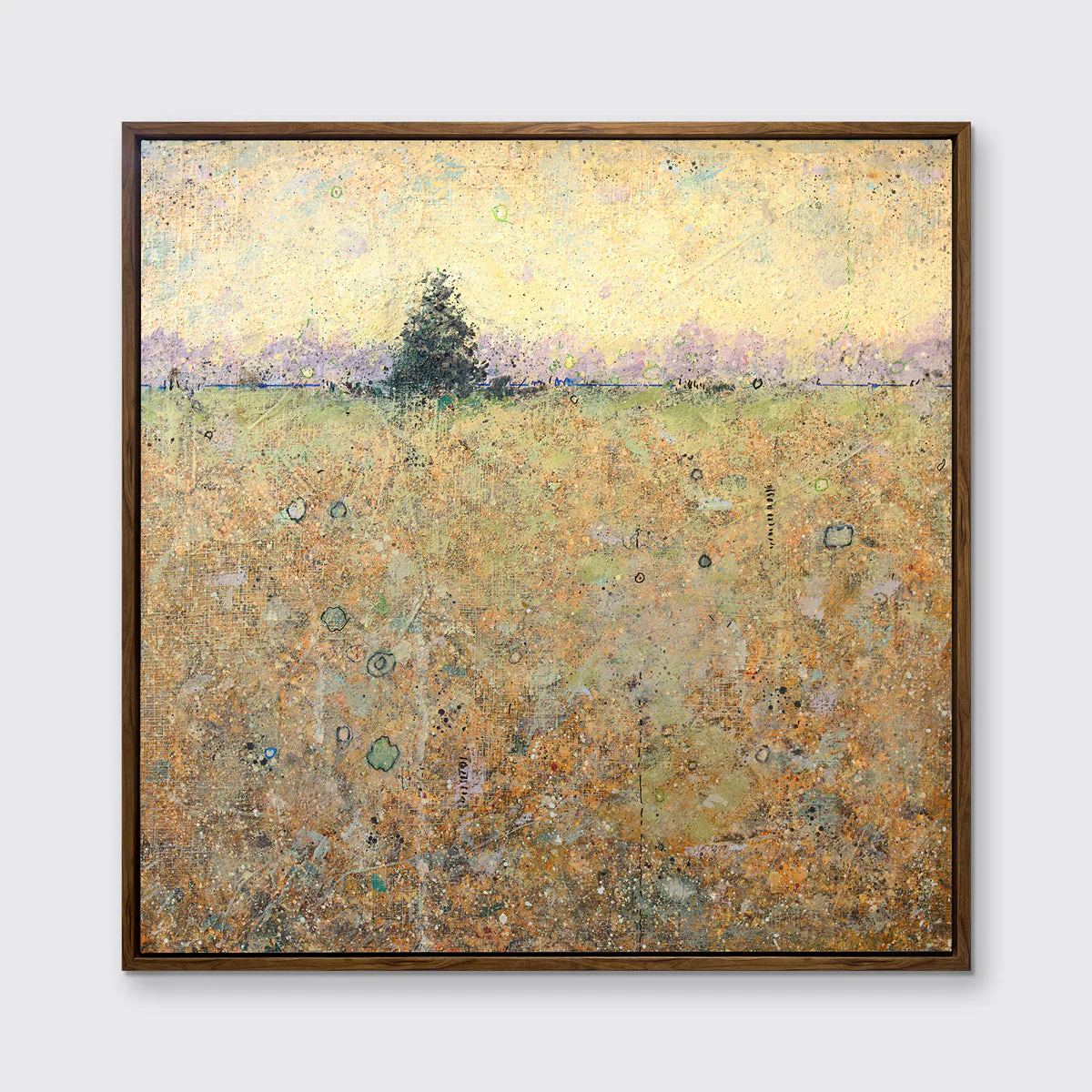 Tree (Yellow) - Open Edition Canvas Print - Image 6