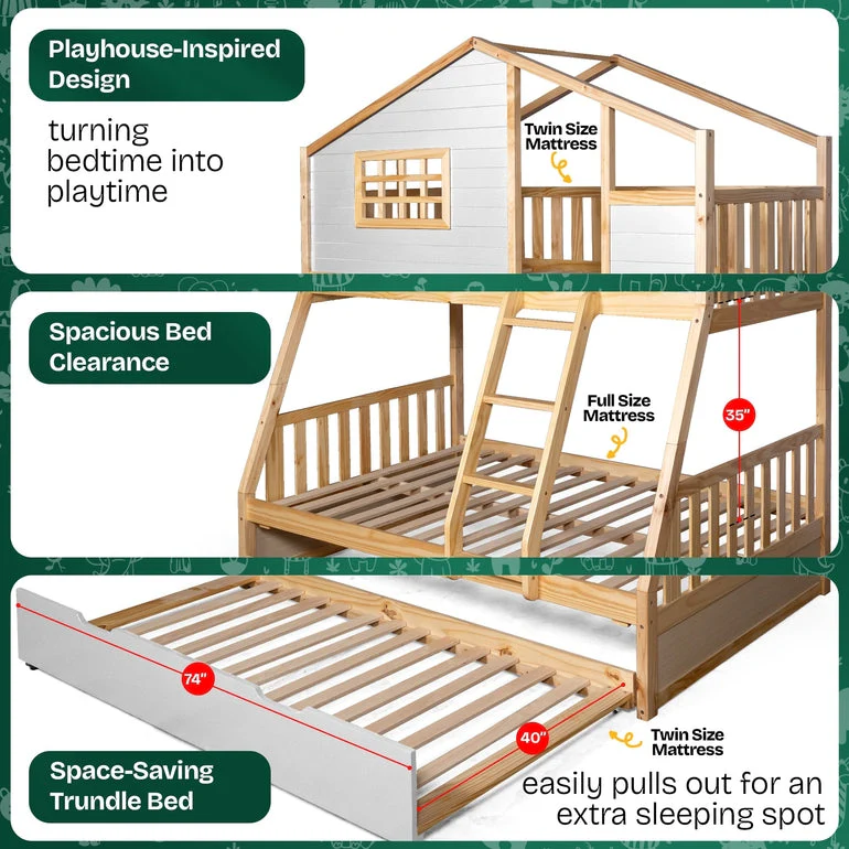 Treehouse Kid Bunk Bed for Fun and Adventure in Your Child's Room - Image 11