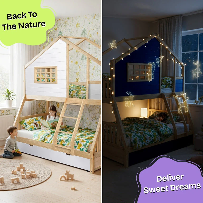 Treehouse Kid Bunk Bed for Fun and Adventure in Your Child's Room - Image 13