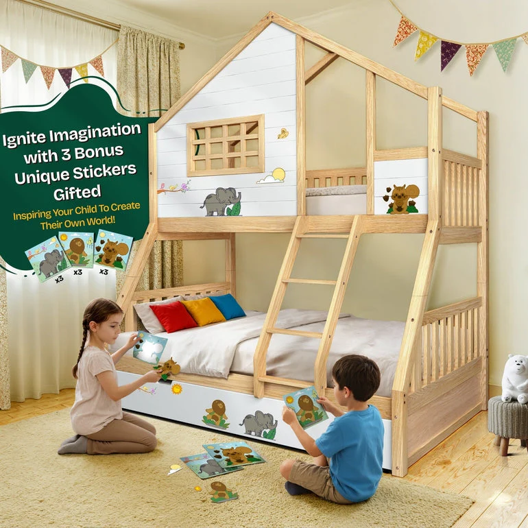 Treehouse Kid Bunk Bed for Fun and Adventure in Your Child's Room - Image 15