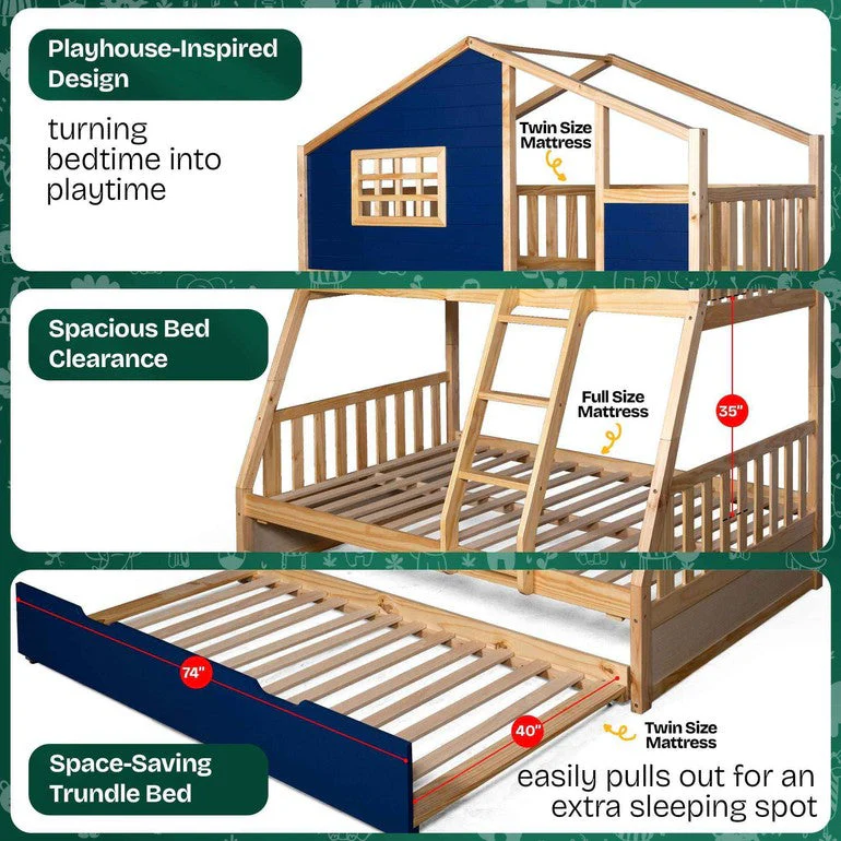 Treehouse Kid Bunk Bed for Fun and Adventure in Your Child's Room - Image 2