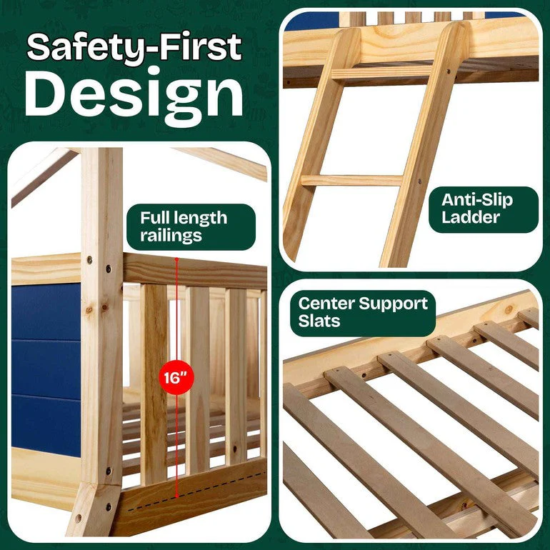 Treehouse Kid Bunk Bed for Fun and Adventure in Your Child's Room - Image 5