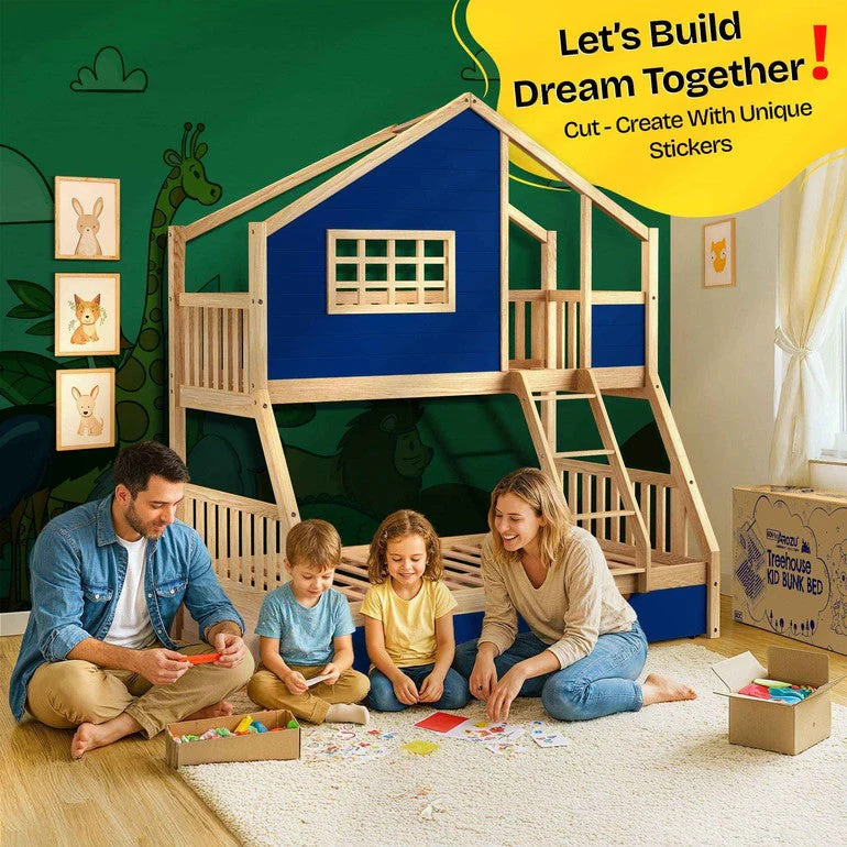 Treehouse Kid Bunk Bed for Fun and Adventure in Your Child's Room - Image 9