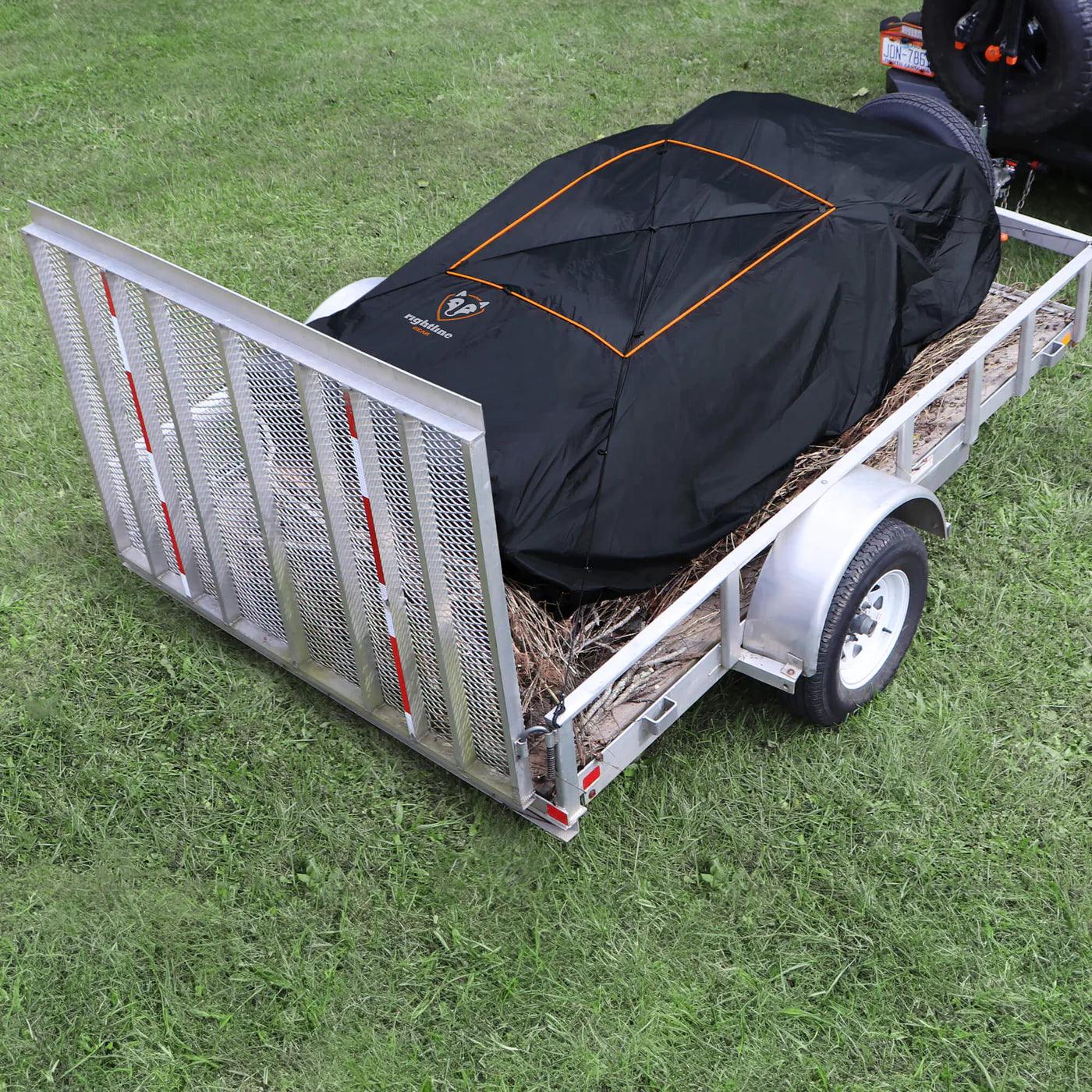 TRUCK BED CARGO NET WITH BUILT-IN TARP - Image 4