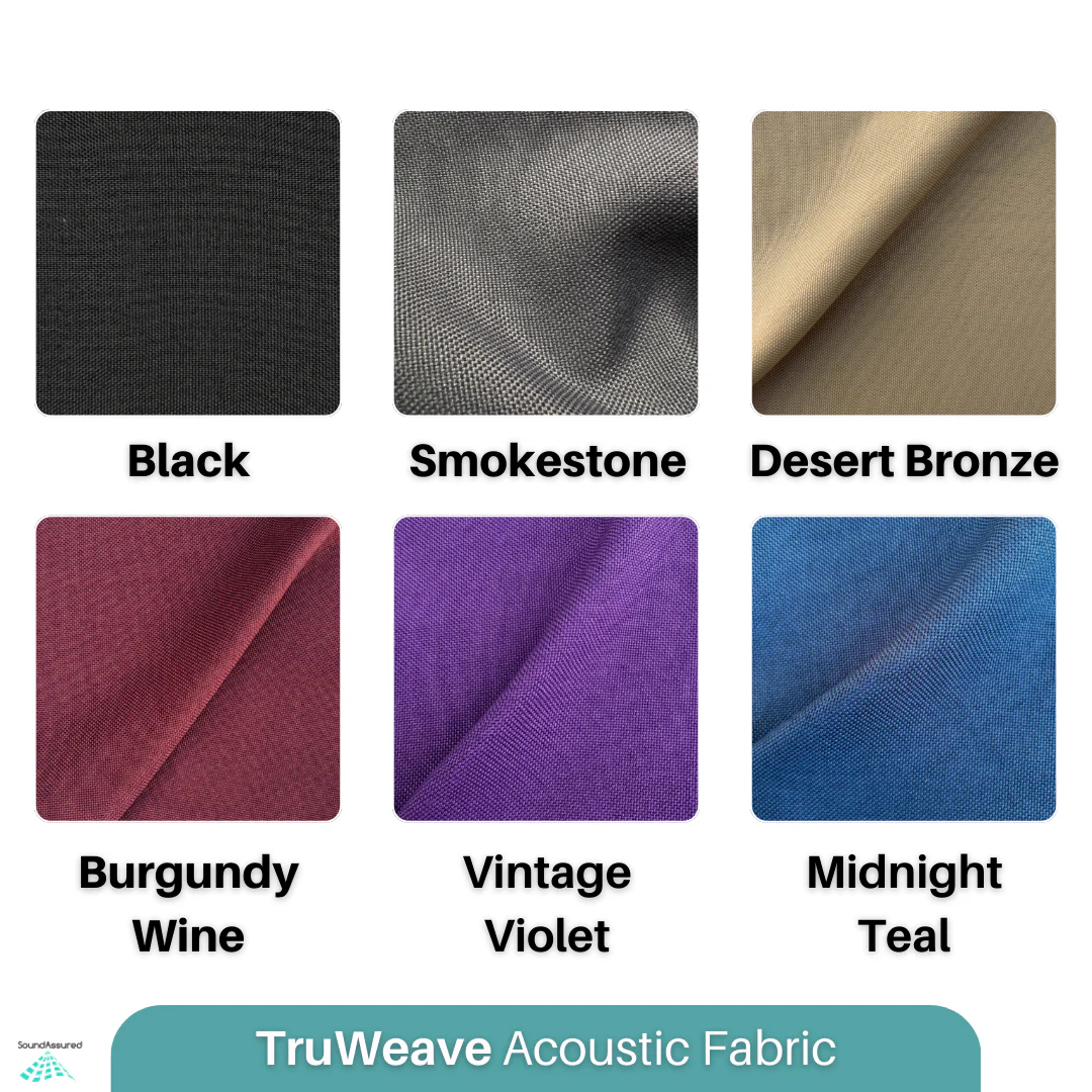 TruWeave™ Acoustic Fabric by SoundAssured - Single Layer (100% Acoustically Transparent) - Image 2