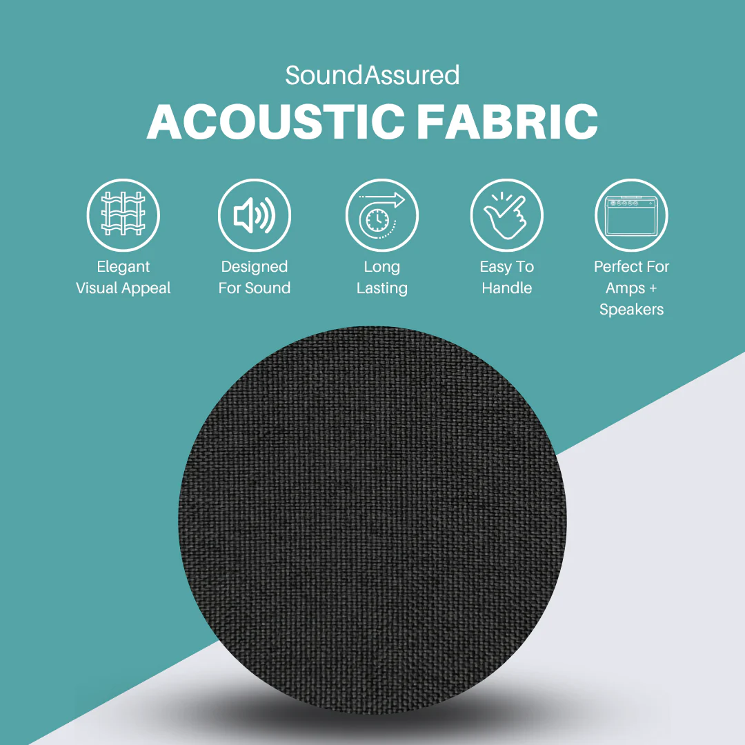 TruWeave™ Acoustic Fabric by SoundAssured - Single Layer (100% Acoustically Transparent) - Image 3