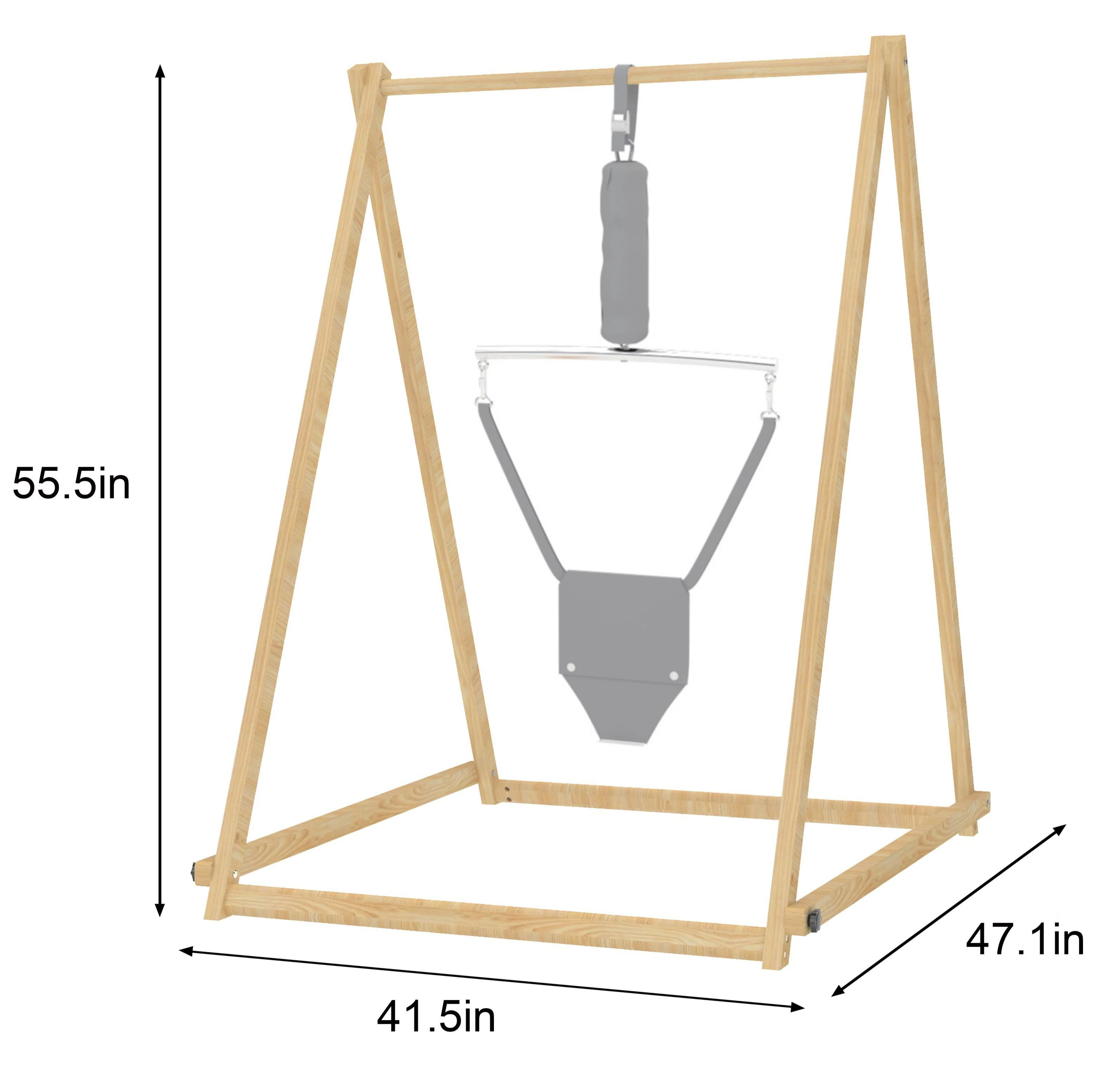 Tulip | Foldable Baby Bouncer - Gray - Image 10