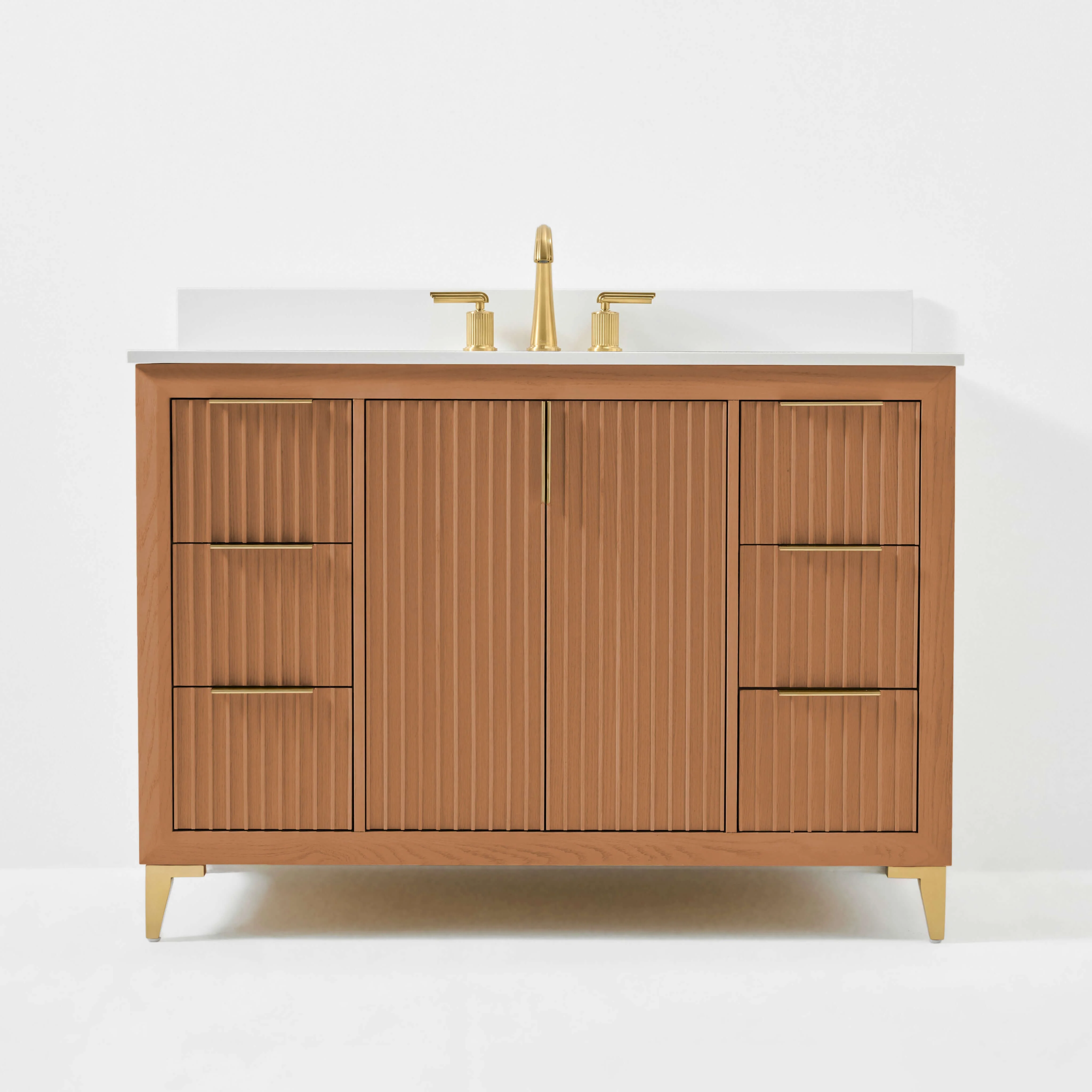 Turlington Bathroom Vanity Collection in Sienna Finish - Image 18