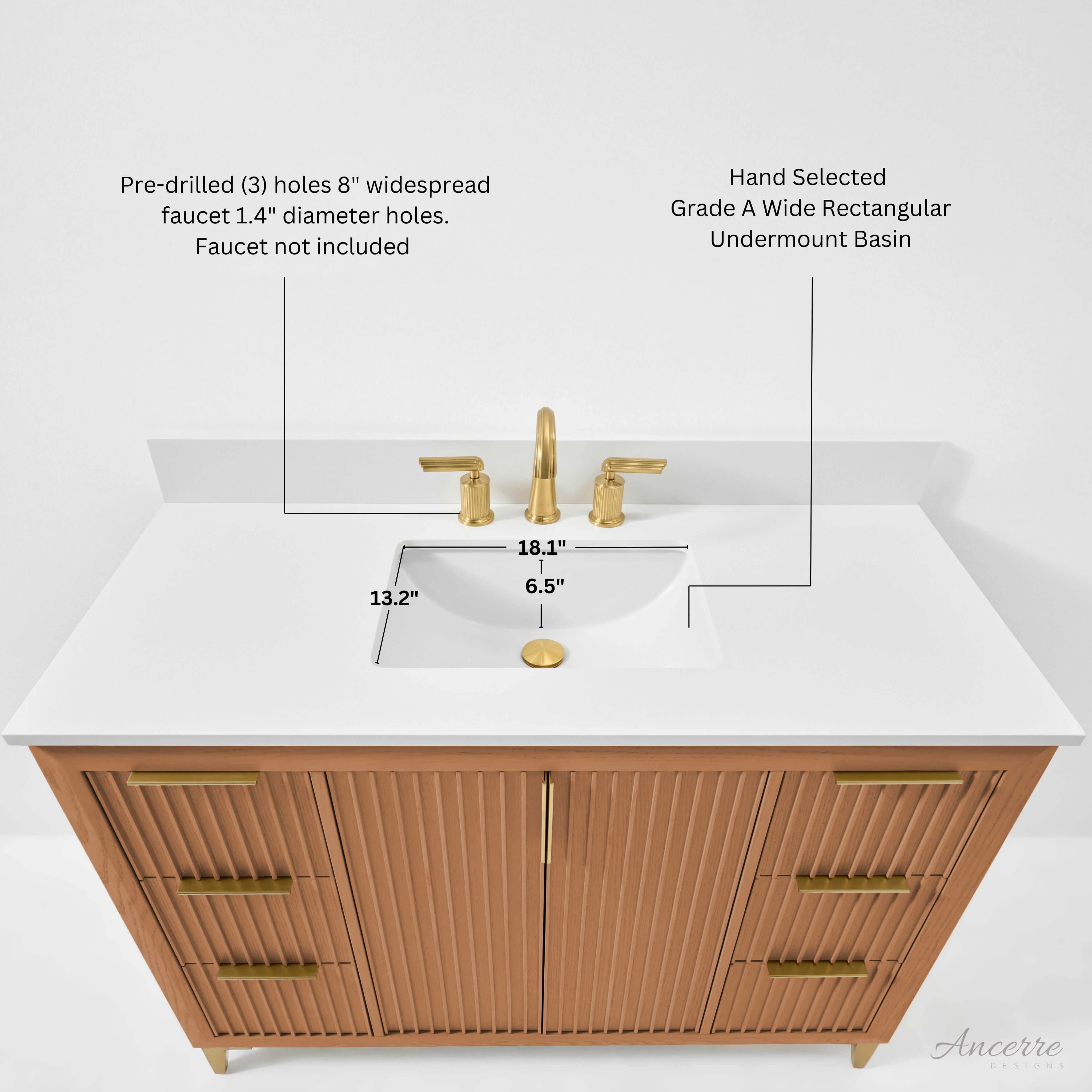 Turlington Bathroom Vanity Collection in Sienna Finish - Image 20