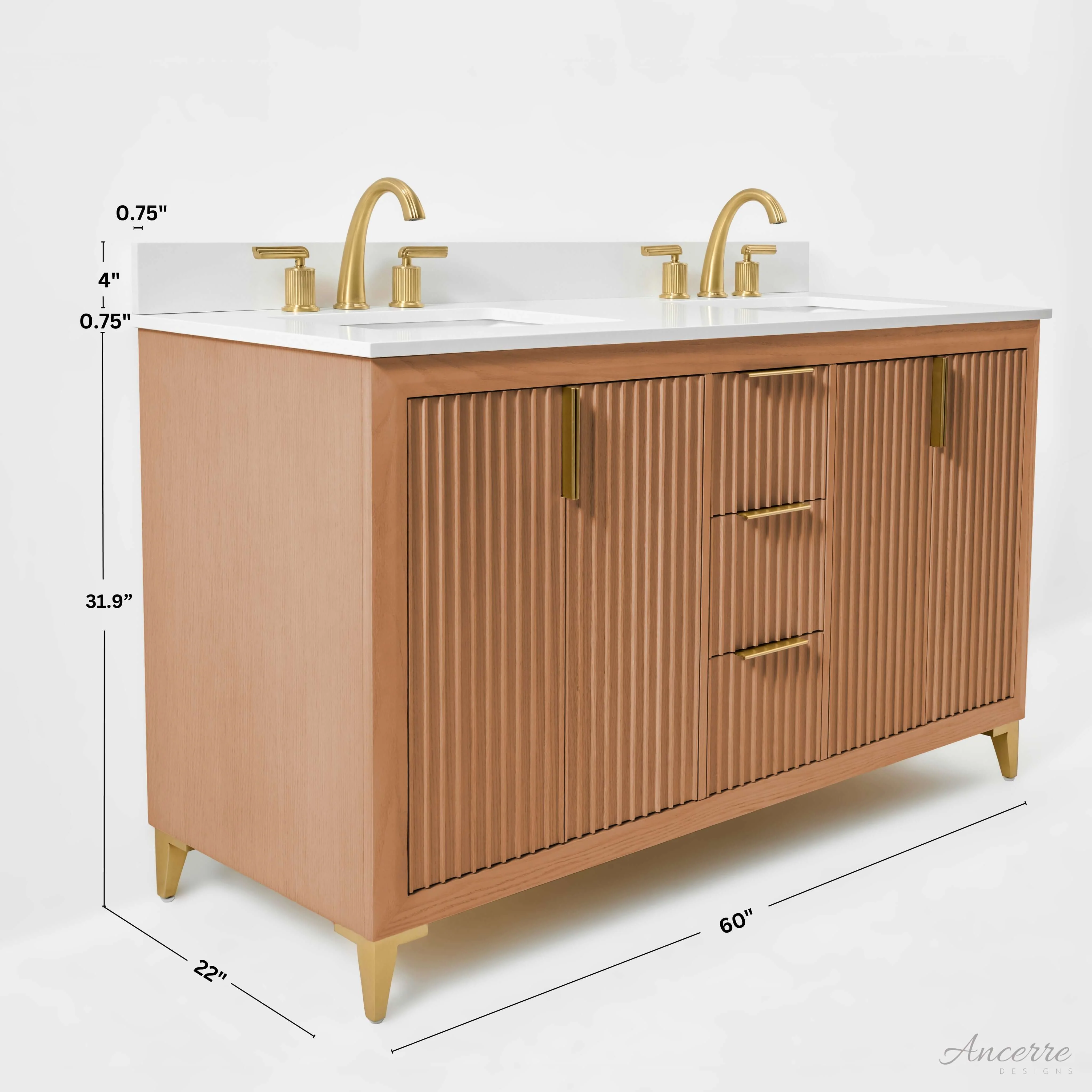 Turlington Bathroom Vanity Collection in Sienna Finish - Image 28