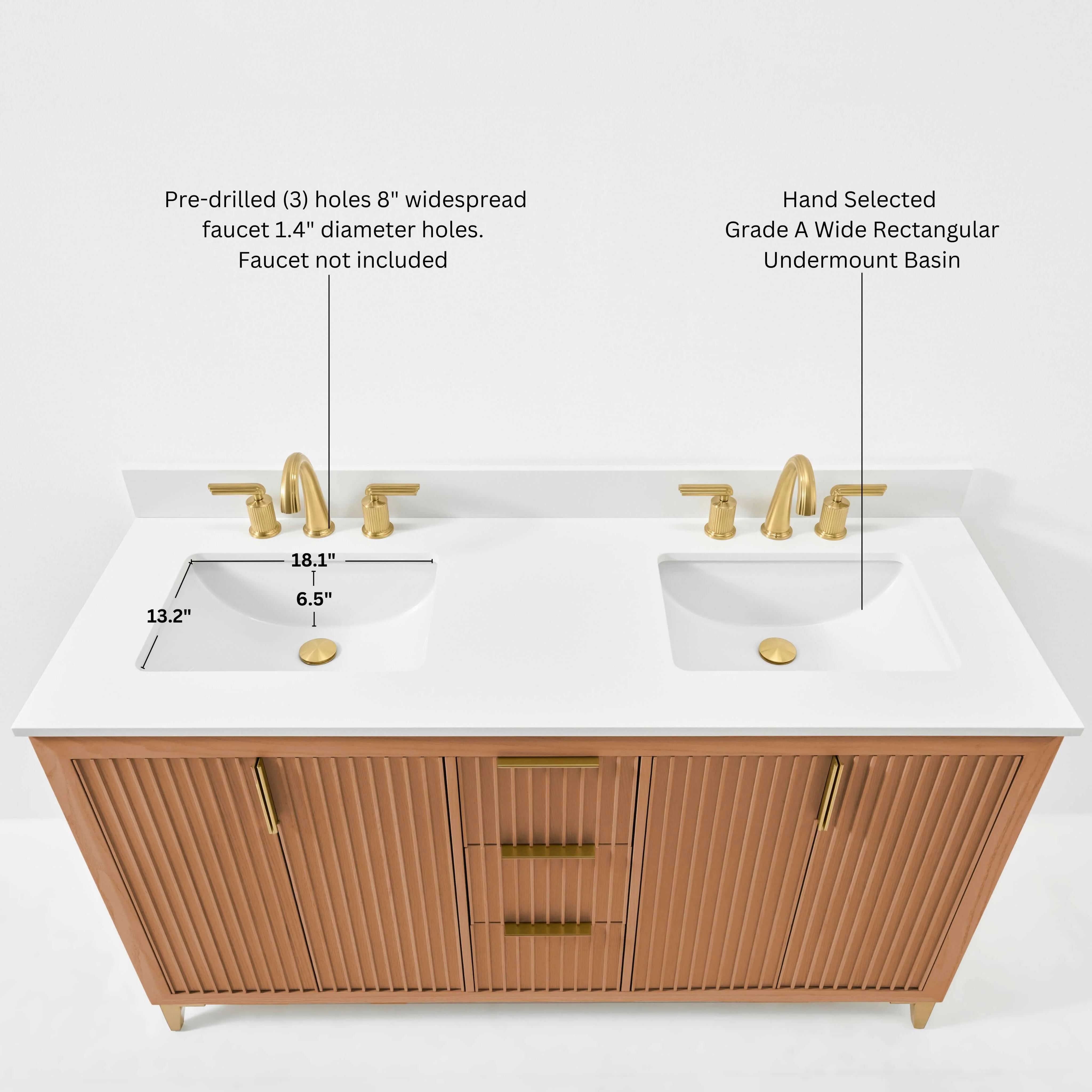 Turlington Bathroom Vanity Collection in Sienna Finish - Image 29