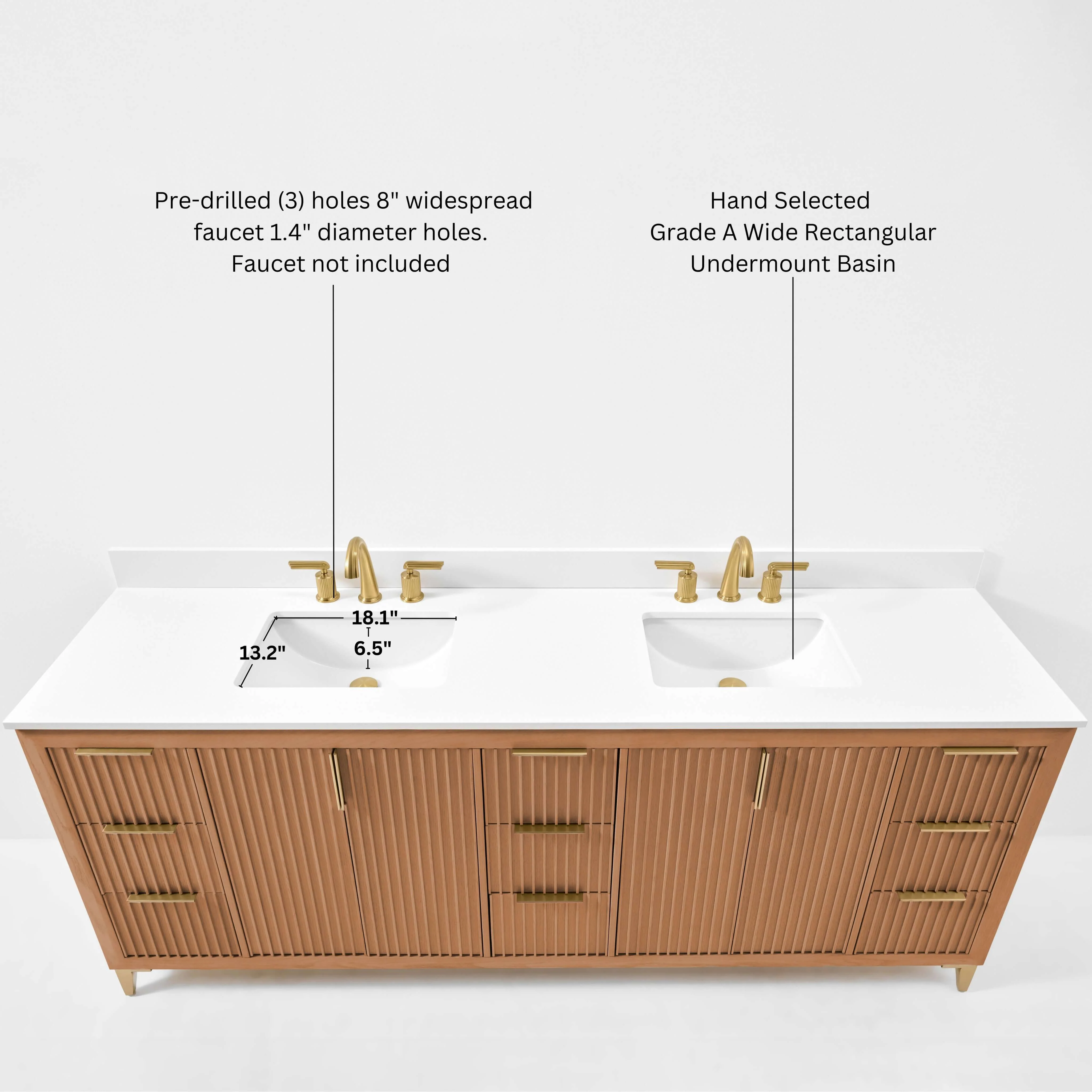 Turlington Bathroom Vanity Collection in Sienna Finish - Image 38