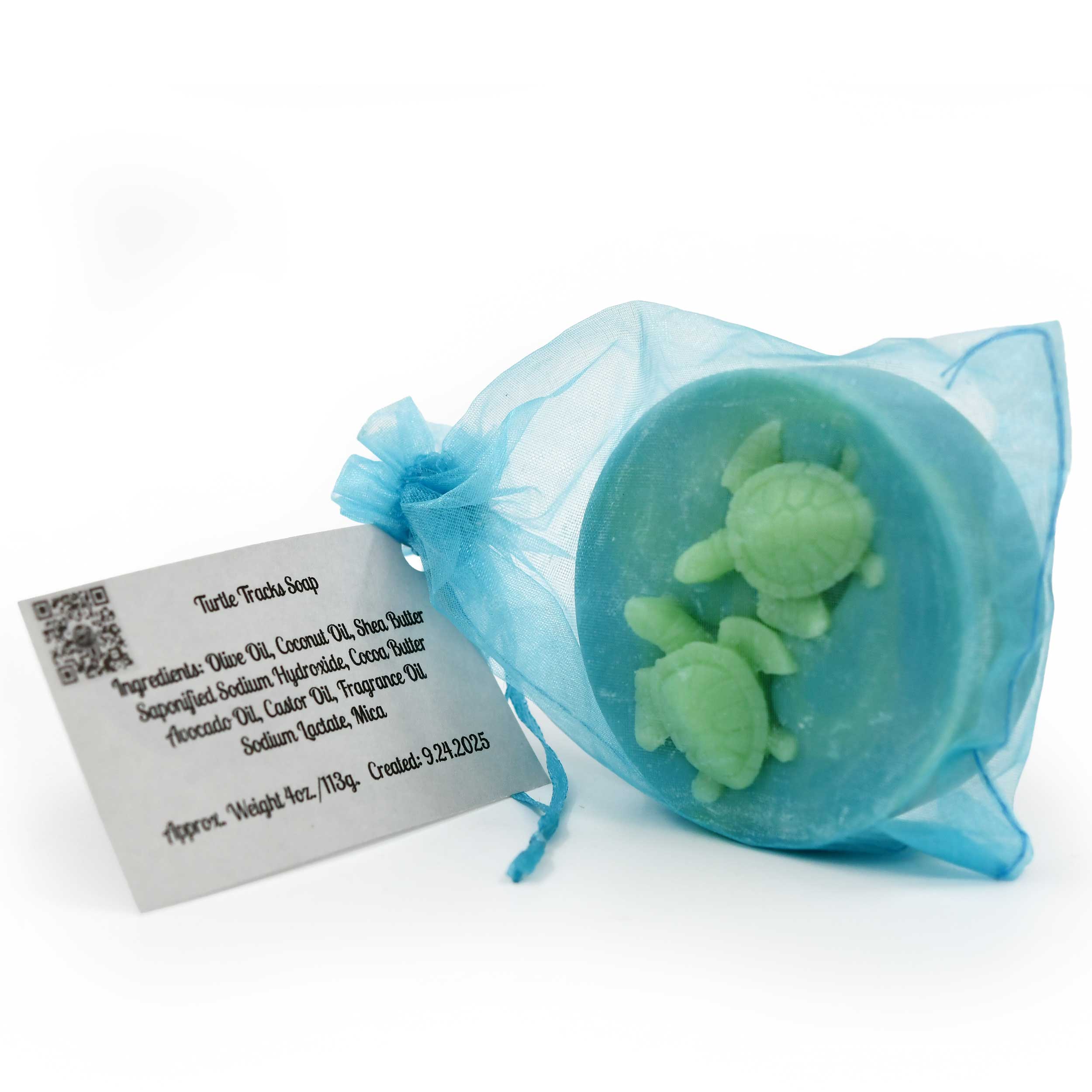 Turtle Tracks Soap Bar | 4 oz | Whale Tale Soapworks, LLC - Image 4