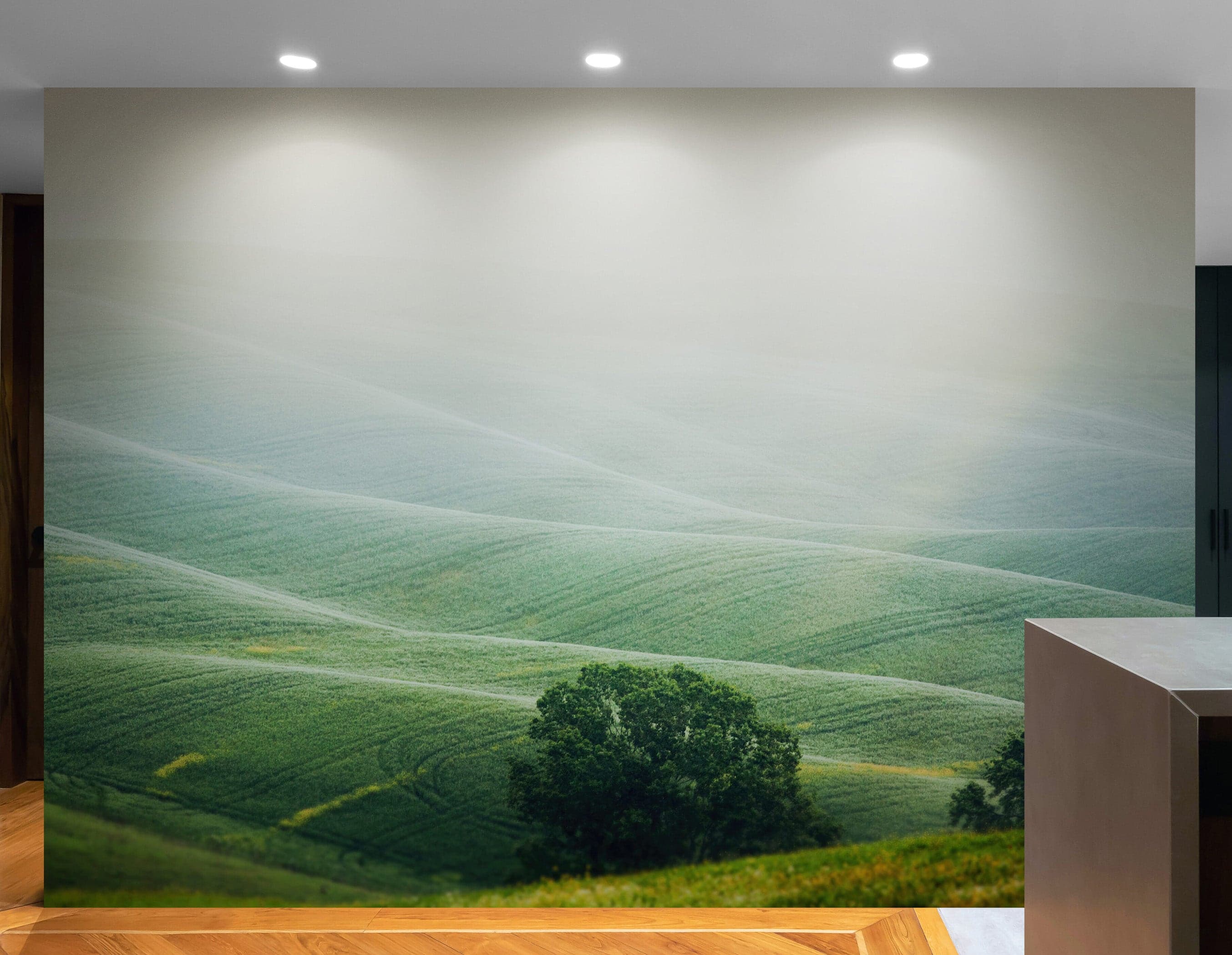 Tuscany Rolling Hills Meadow Wall Mural. Italian Countryside. #7053 - Image 6