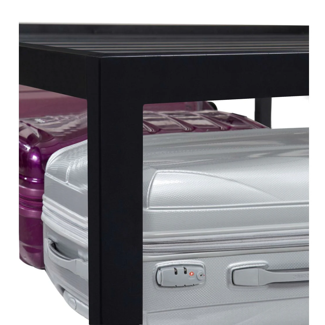 Twin 18-inch High Heavy Duty Black Metal Platform Bed Frame - Image 4