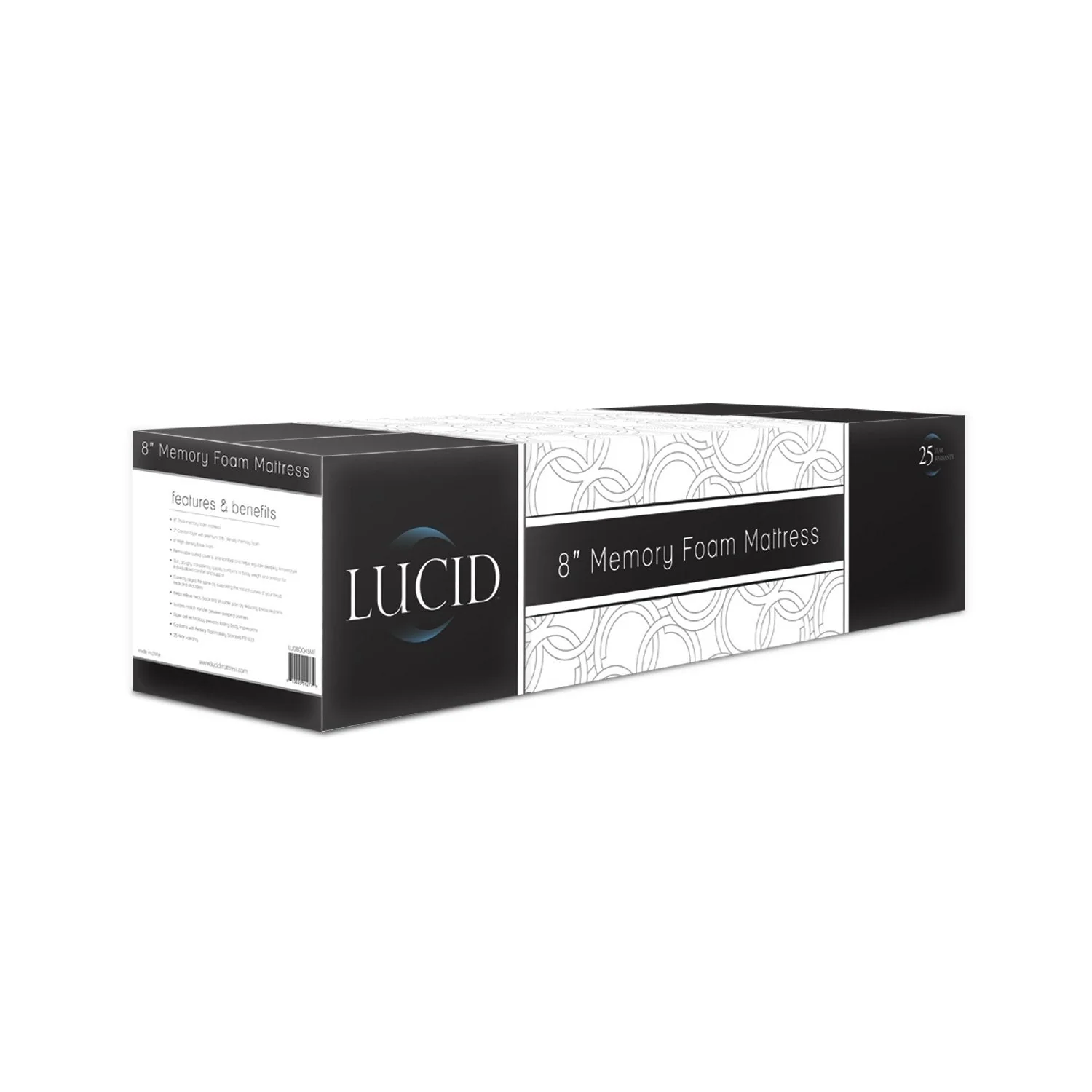 Twin size 10-inch Thick Memory Foam Mattress - 25-year Warranty - Image 2