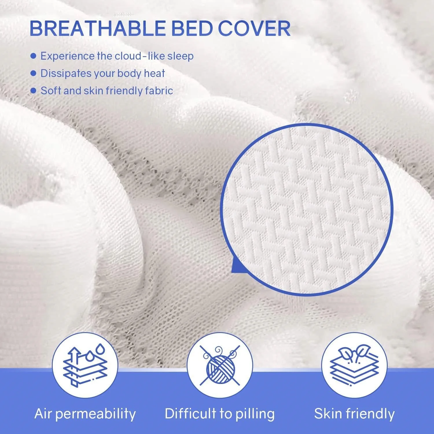 Twin size 6-inch Thick Medium Firm Cool Gel Memory Foam Mattress - Image 4