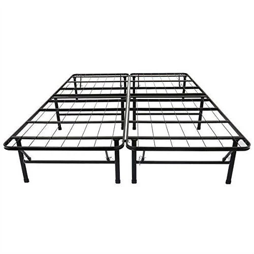Twin size Black Metal Platform Bed Frame - Image 2