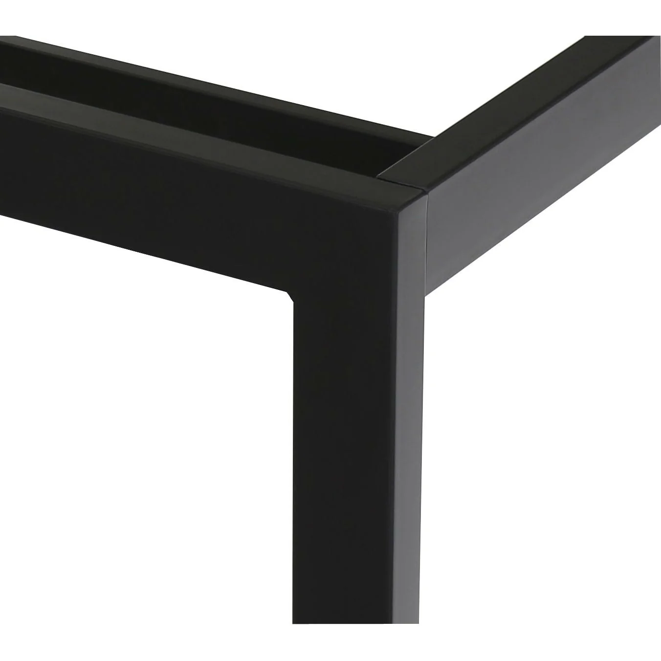 Twin size Modern Heavy Duty Black Metal Platform Bed Frame - Image 4