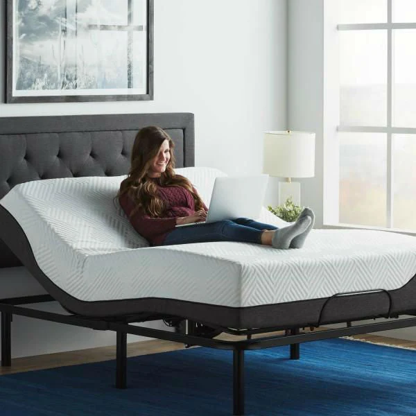 Twin XL Steel Adjustable Bed Frame Base with Remote Control - Image 4