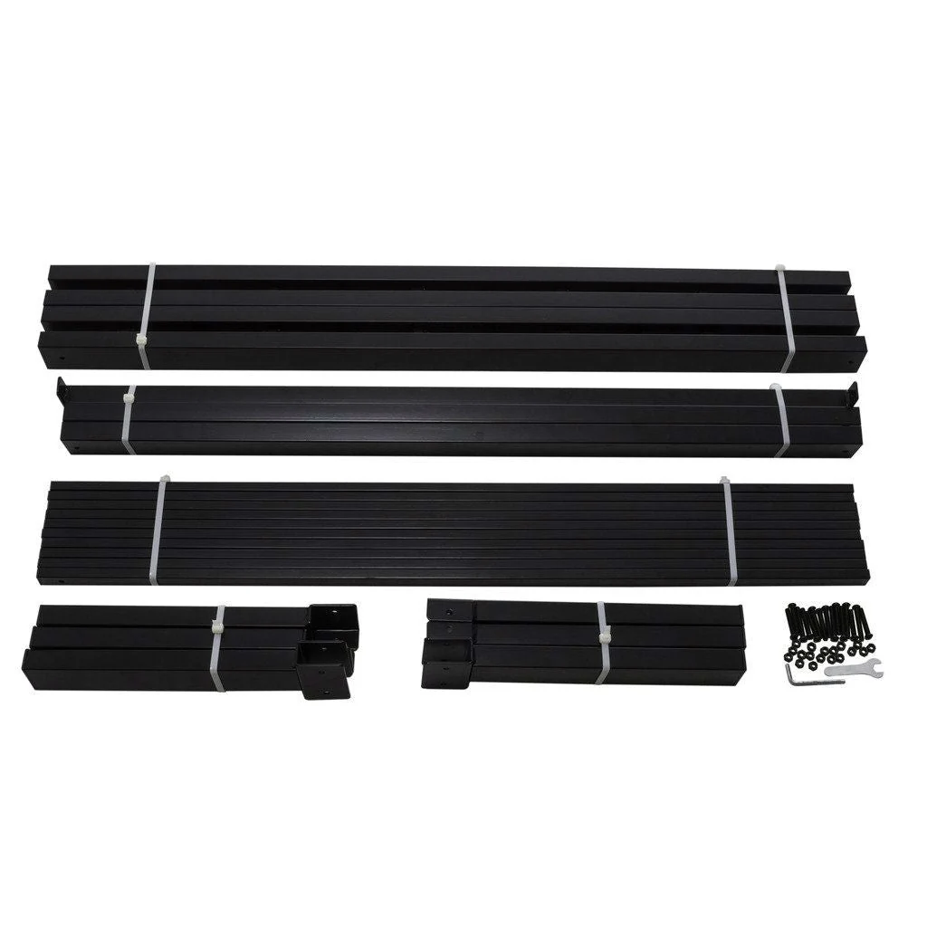 Twin XL Study Black Metal Platform Bed Frame - No Box-Springs Needed - Image 3