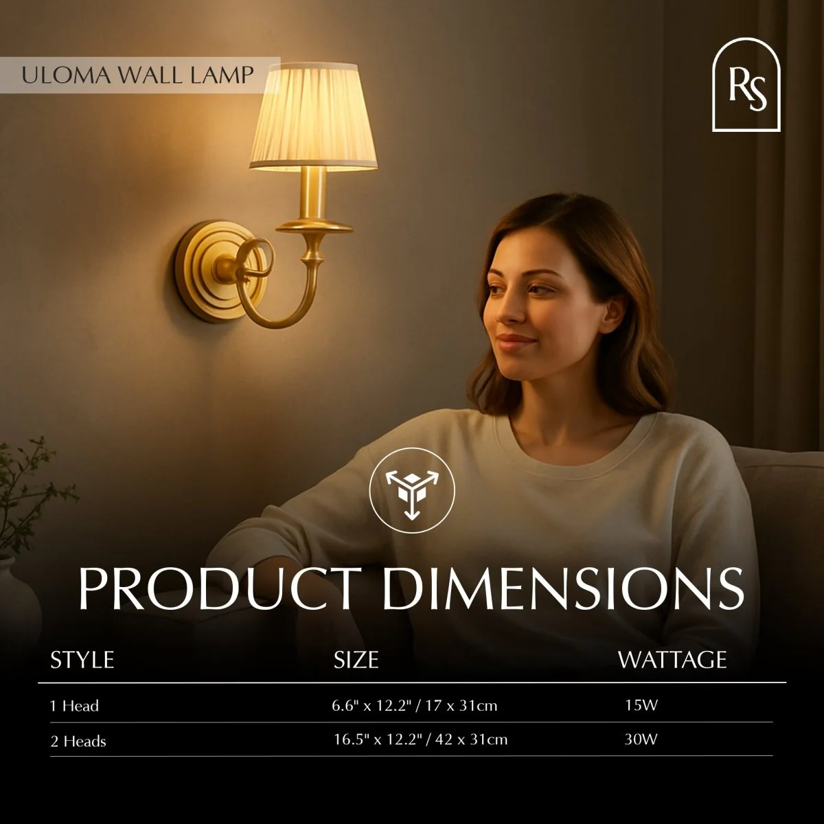 Uloma Wall Lamp - Image 5