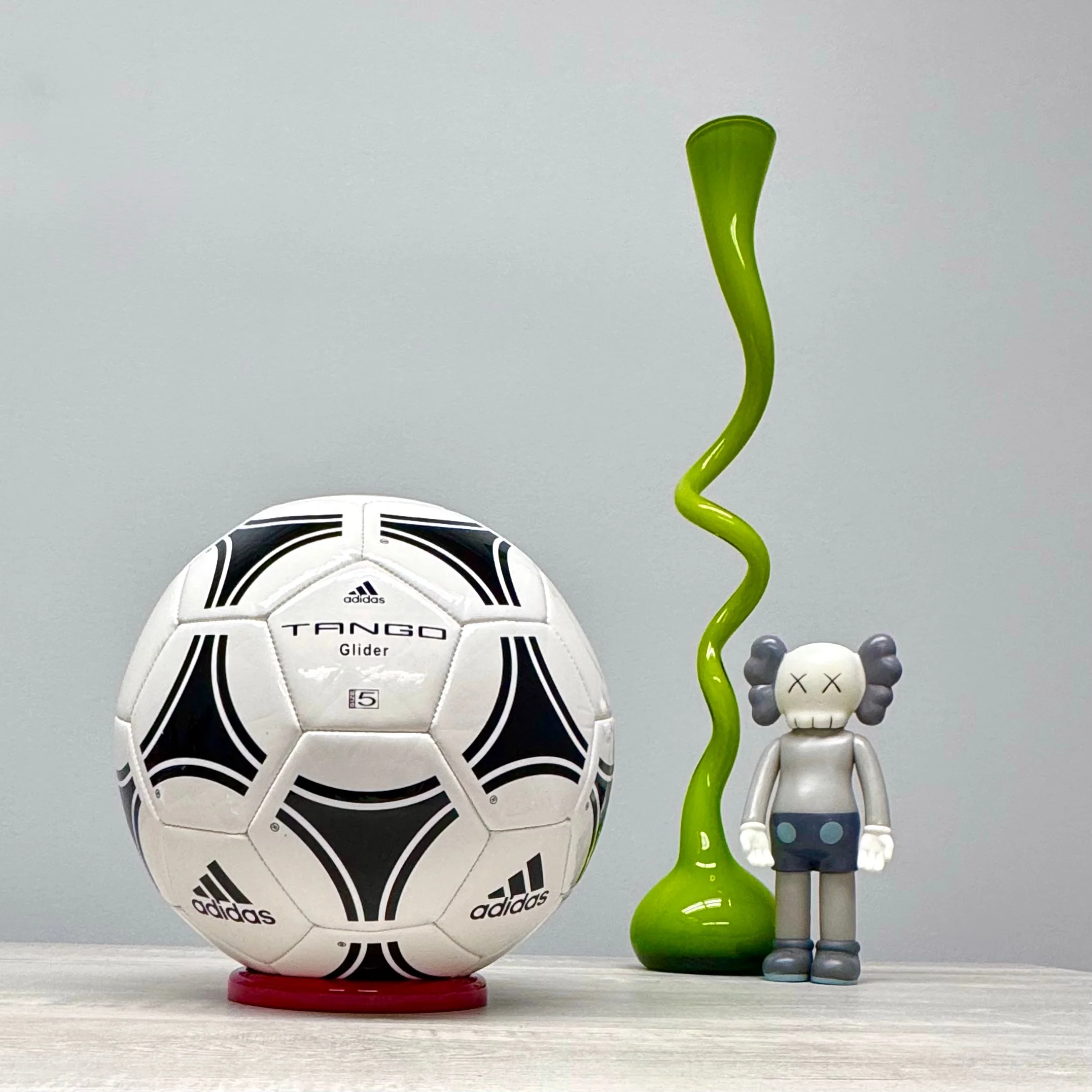 Ultra Premium 4-5/16" Steel Powdercoated Signed Game Used Soccer Ball Display Stand - Image 16