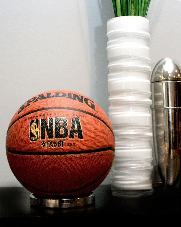 Ultra Premium 5-1/2" Polished Signed Basketball Soccer Bowling Ball Display Stand - Image 3