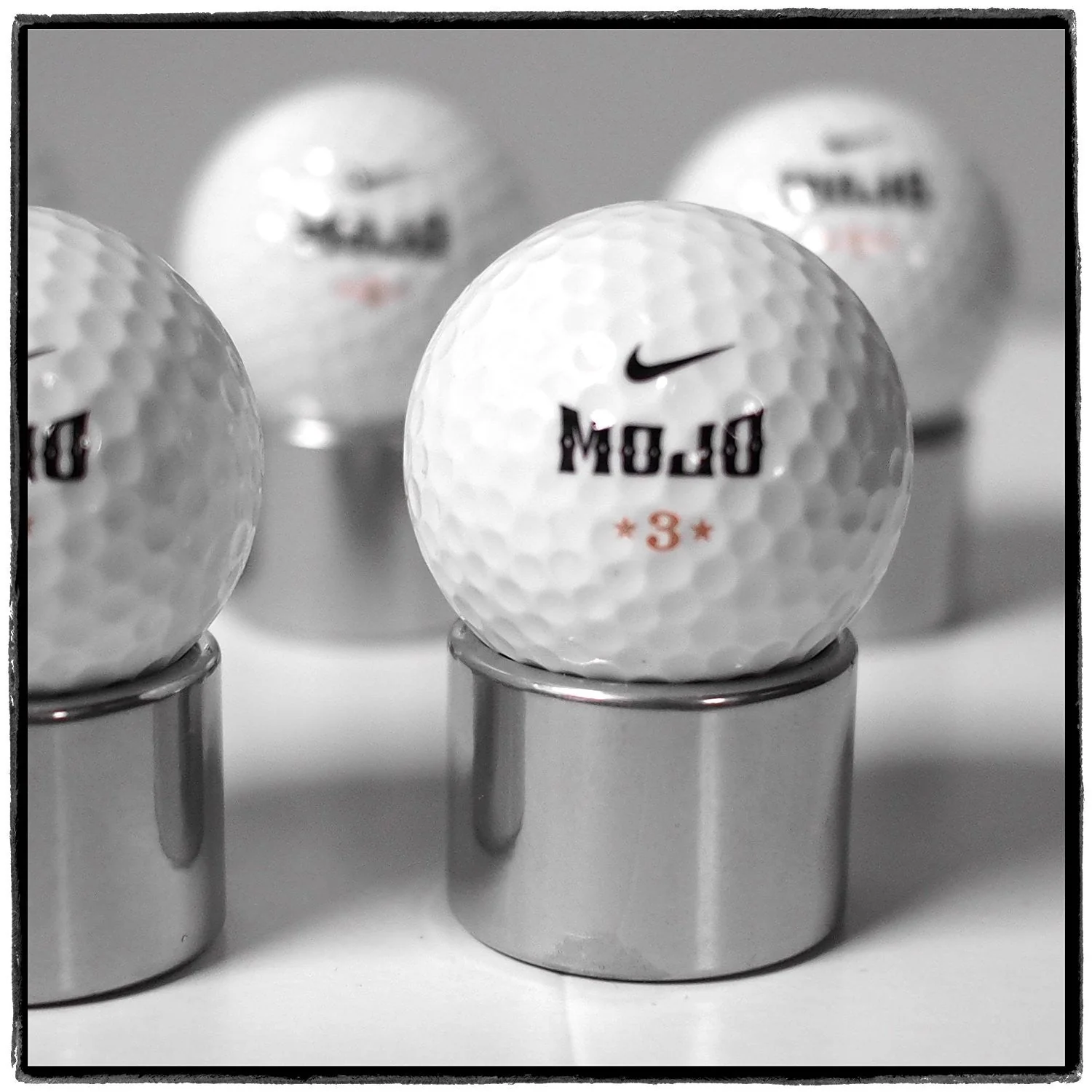 Ultra Premium Chrome Powdercoated Golf Ball Display Stand (1 per package) - Image 4