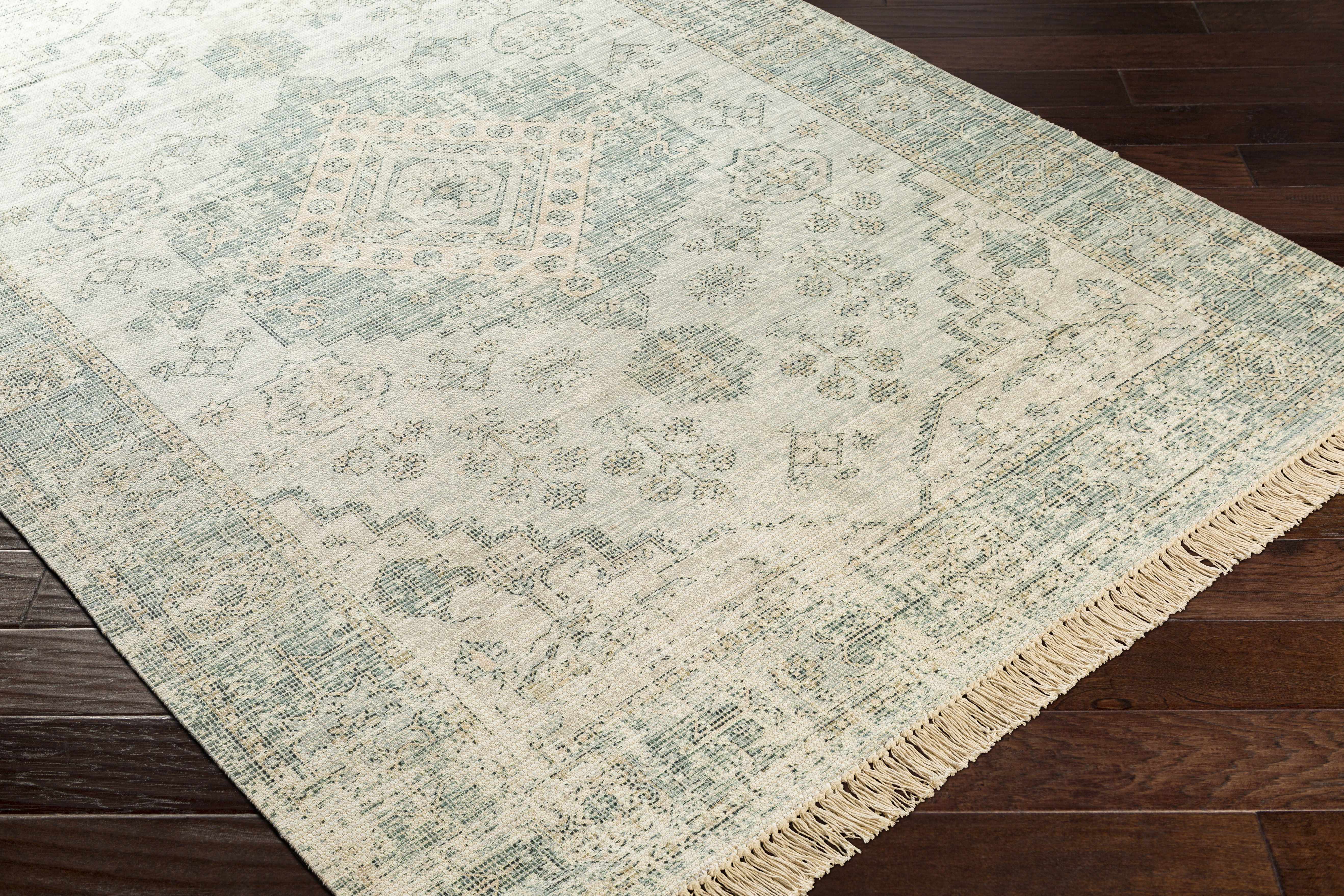 Undy Handmade Cotton-blend Rug - Image 8