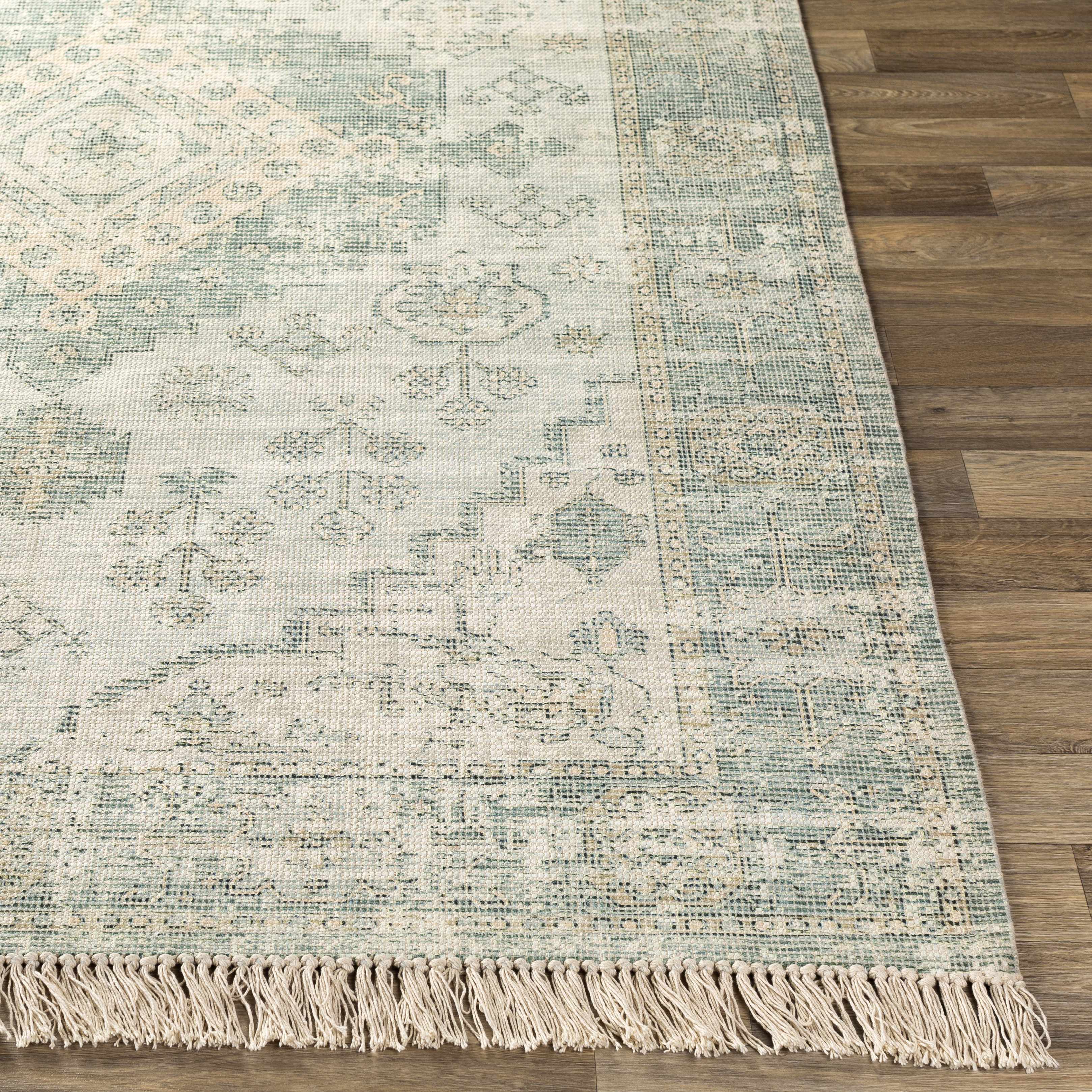 Undy Handmade Cotton-blend Rug - Image 9