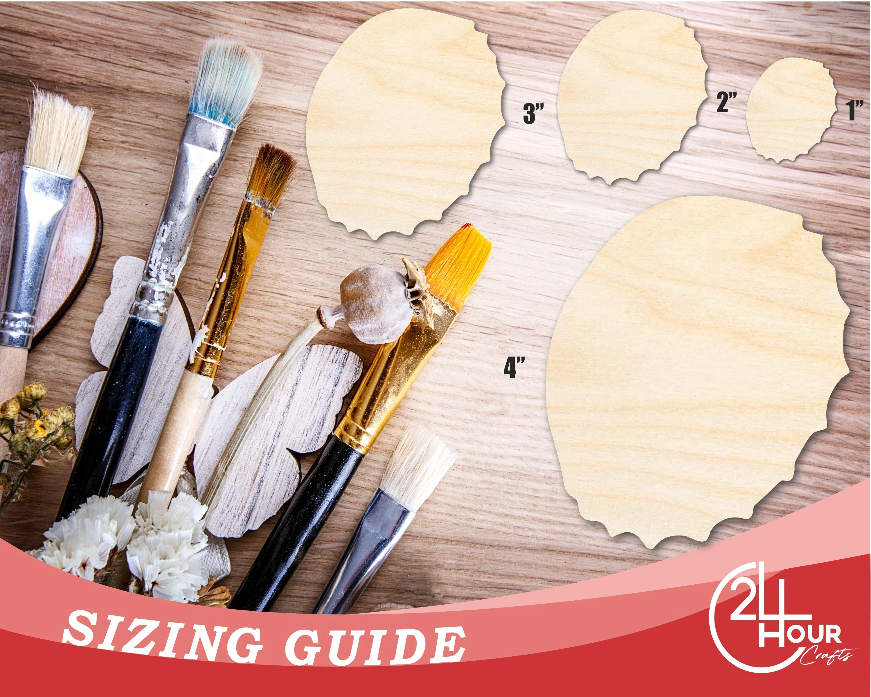 Unfinished Bottle Cap Shape | DIY Craft Cutout | up to 46" DIY - Image 3
