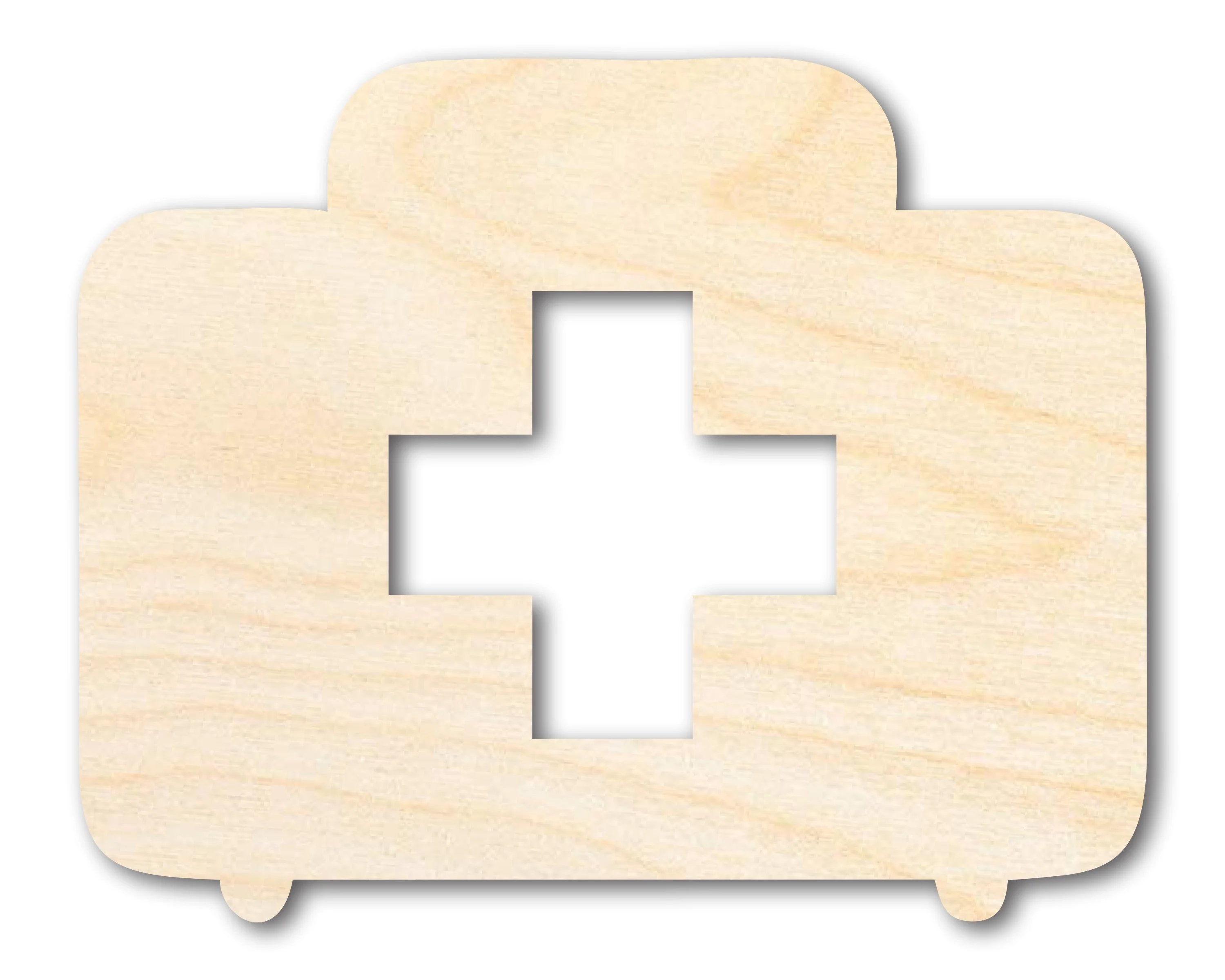 Unfinished First Aid Shape | DIY Craft Cutout | up to 46" DIY