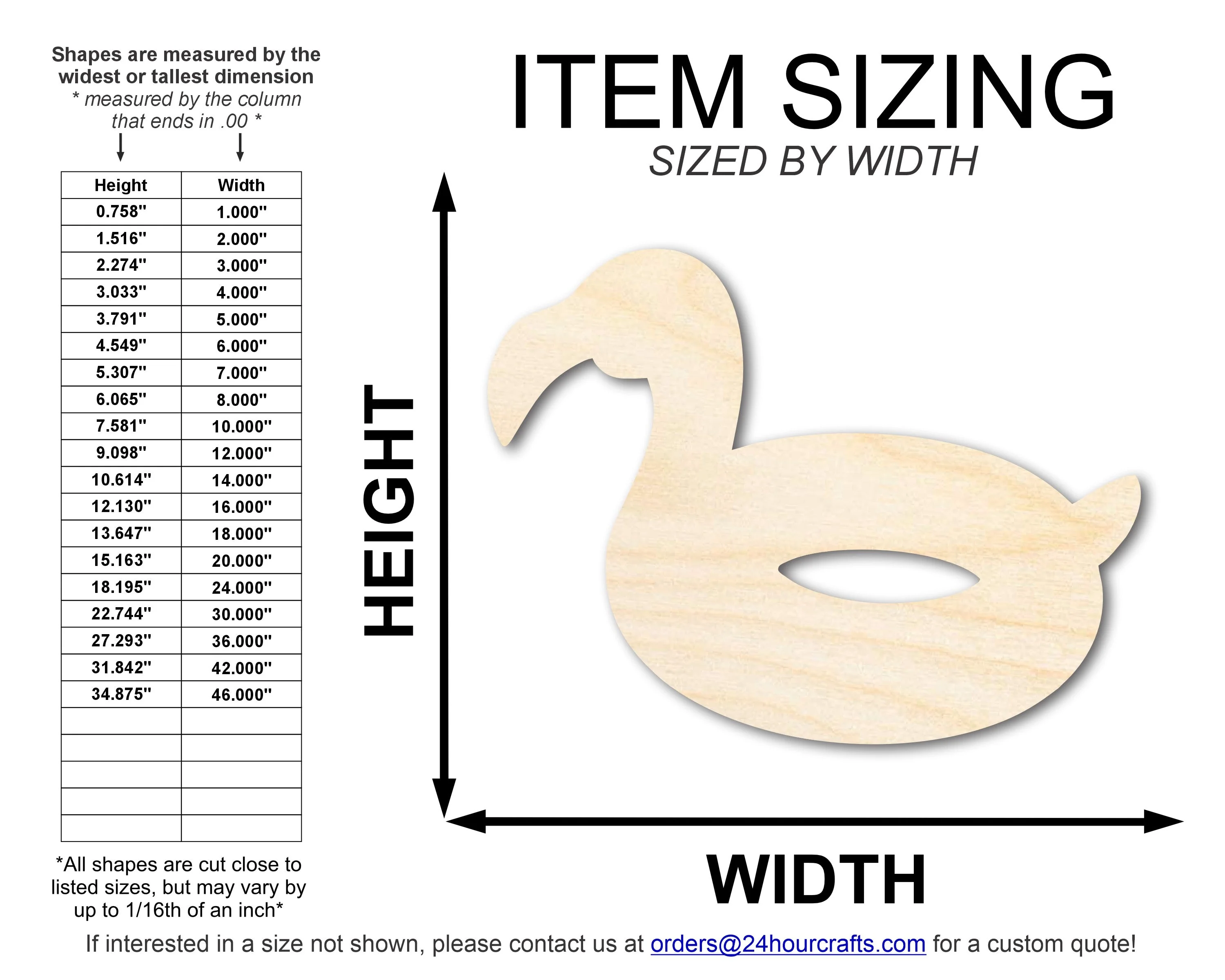 Unfinished Flamingo Pool Float Shape | DIY Craft Cutout | up to 46" DIY - Image 2