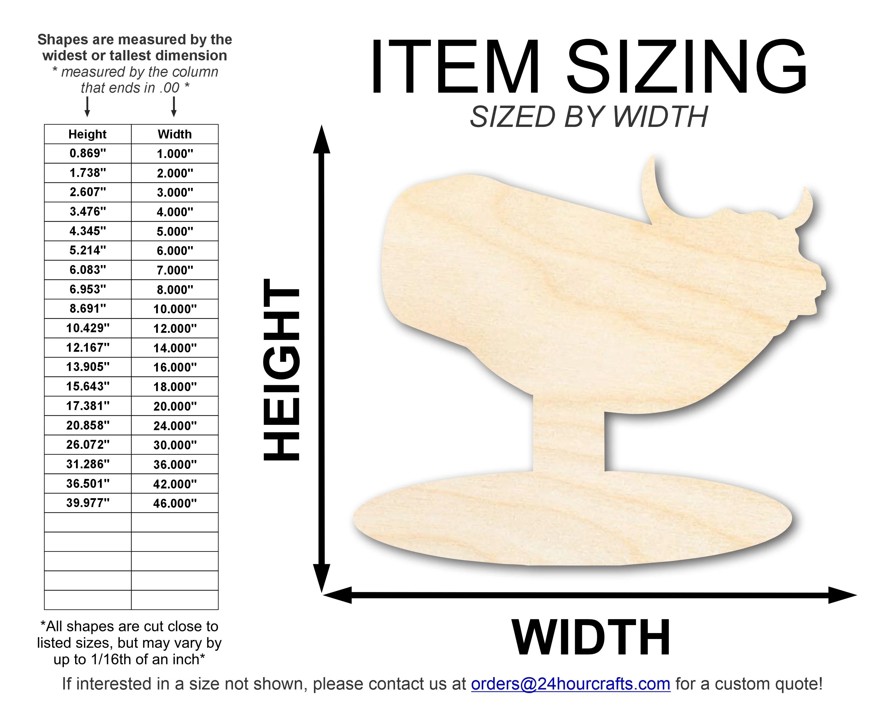 Unfinished Mechanical Bull Shape | DIY Craft Cutout | up to 46" DIY - Image 2
