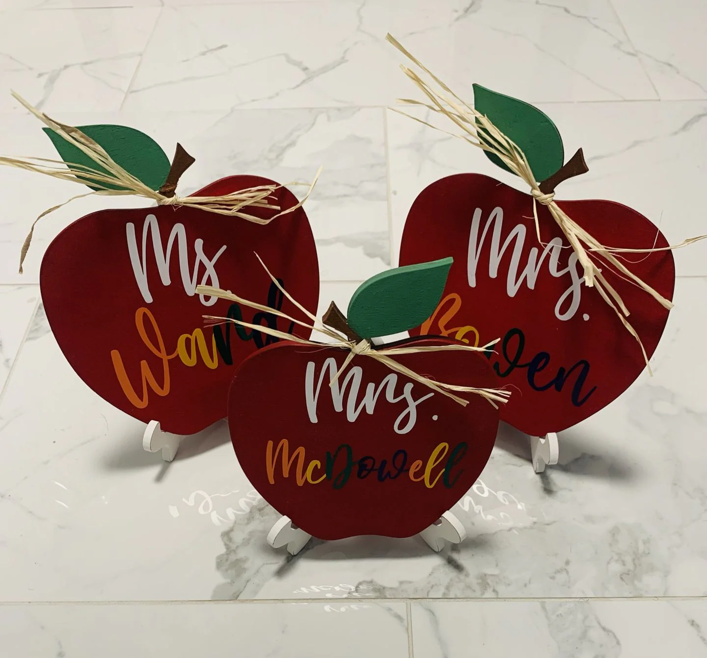 Unfinished Wood Apple Shape | DIY School Teacher Craft | Up to 36" - Image 8