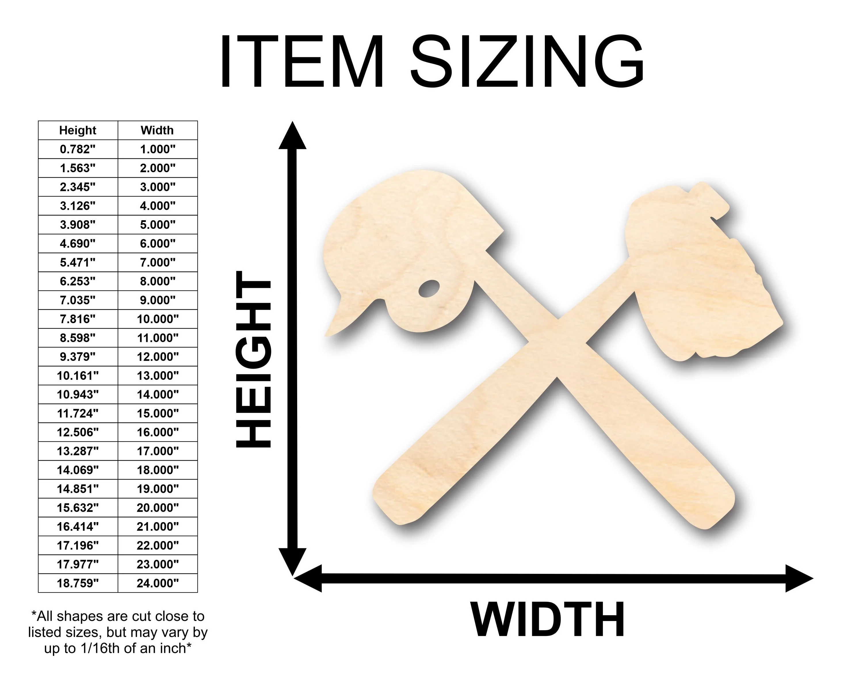 Unfinished Wood Baseball Shape - Craft - up to 46" DIY - Image 2