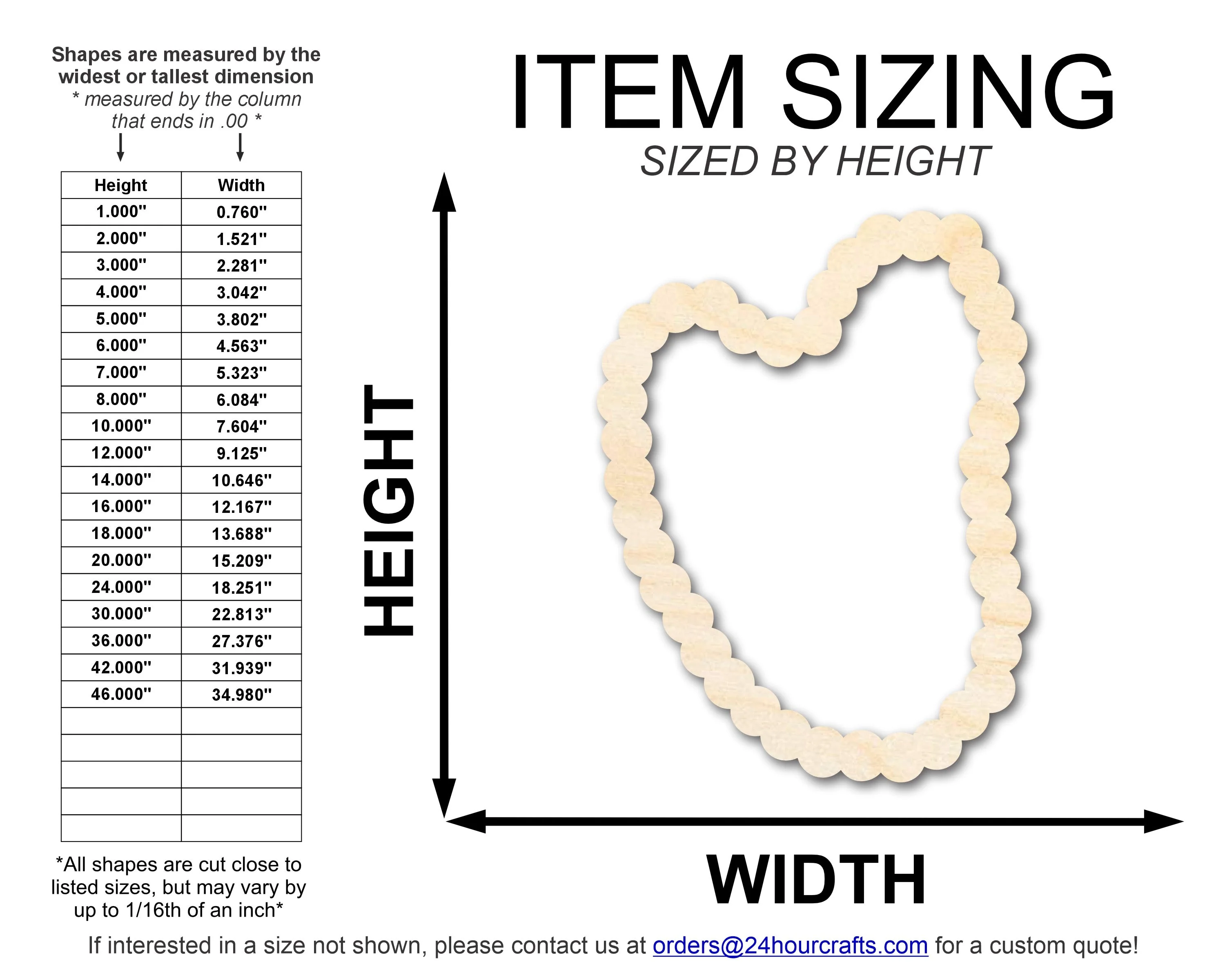 Unfinished Wood Beaded Necklace Shape | DIY Craft Cutout | up to 46" DIY - Image 2