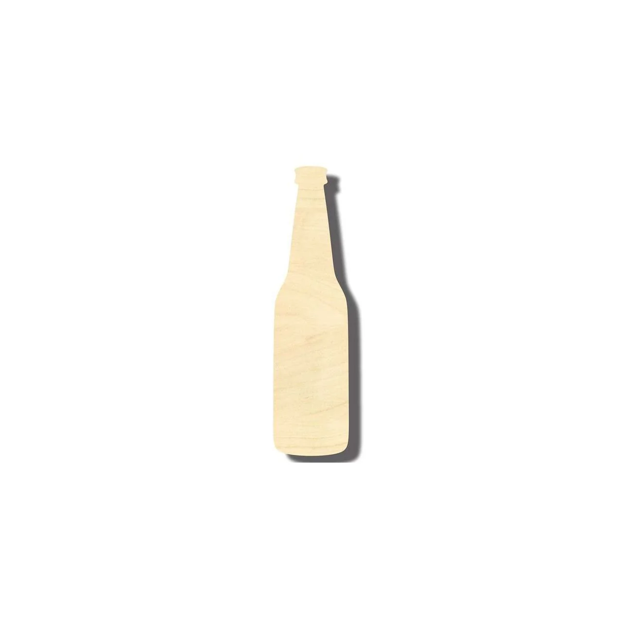 Unfinished Wood Beer Soda Pop Bottle Shape - Bar Decor - Craft - up to 46" DIY