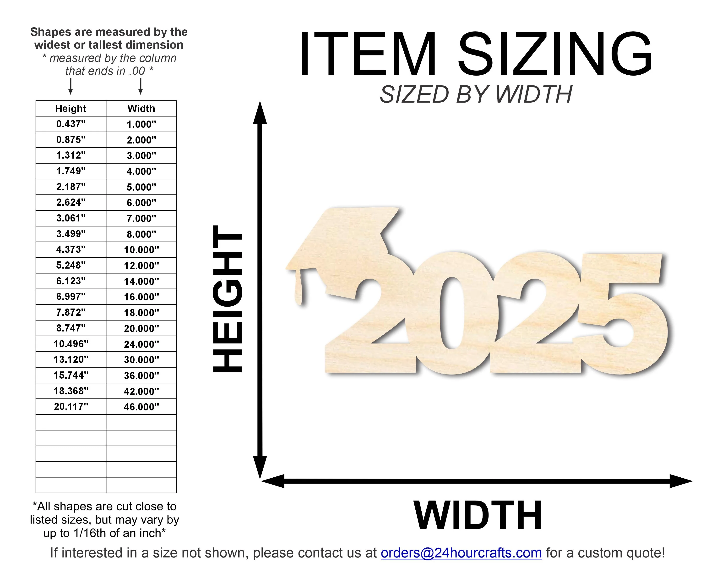Unfinished Wood Block 2025 Shape | DIY Craft Cutout | up to 46" DIY - Image 2