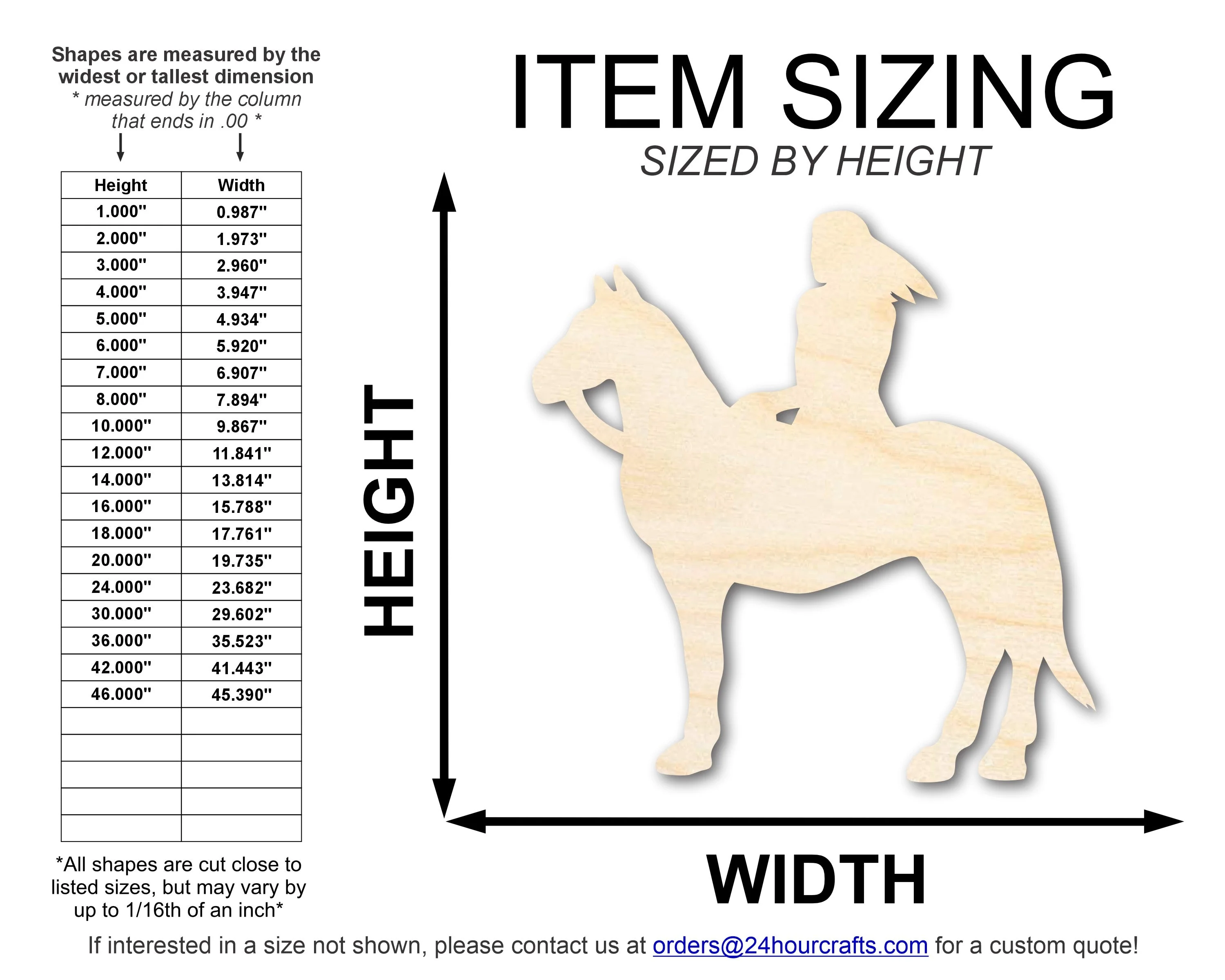 Unfinished Wood Brave Warrior Shape | Native American | Craft Cutout | up to 46" DIY - Image 2