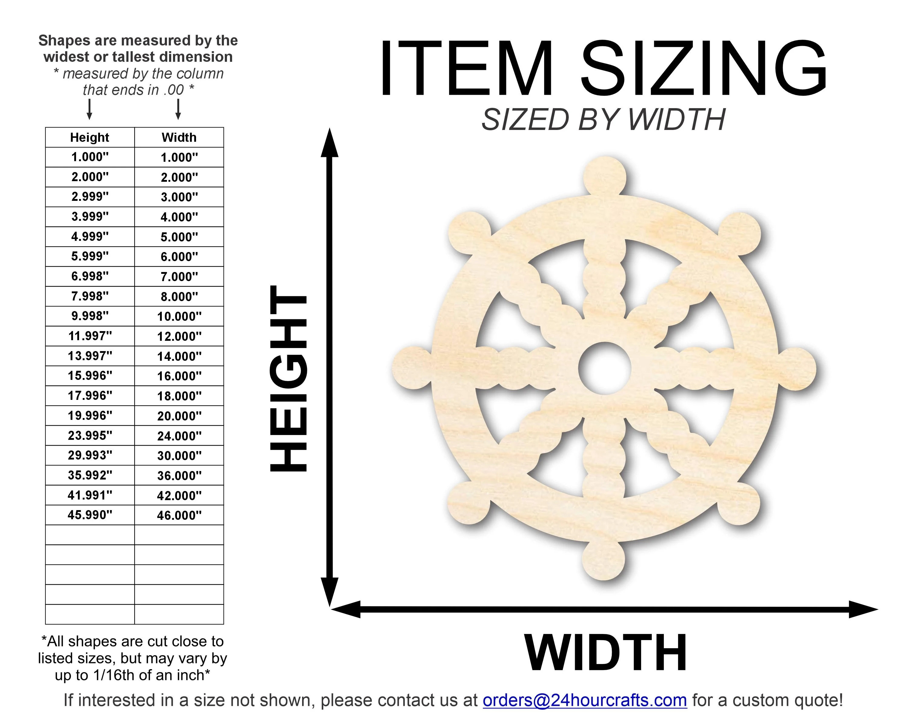 Unfinished Wood Buddhism Symbol Shape | DIY Craft Cutout | up to 46" DIY - Image 2