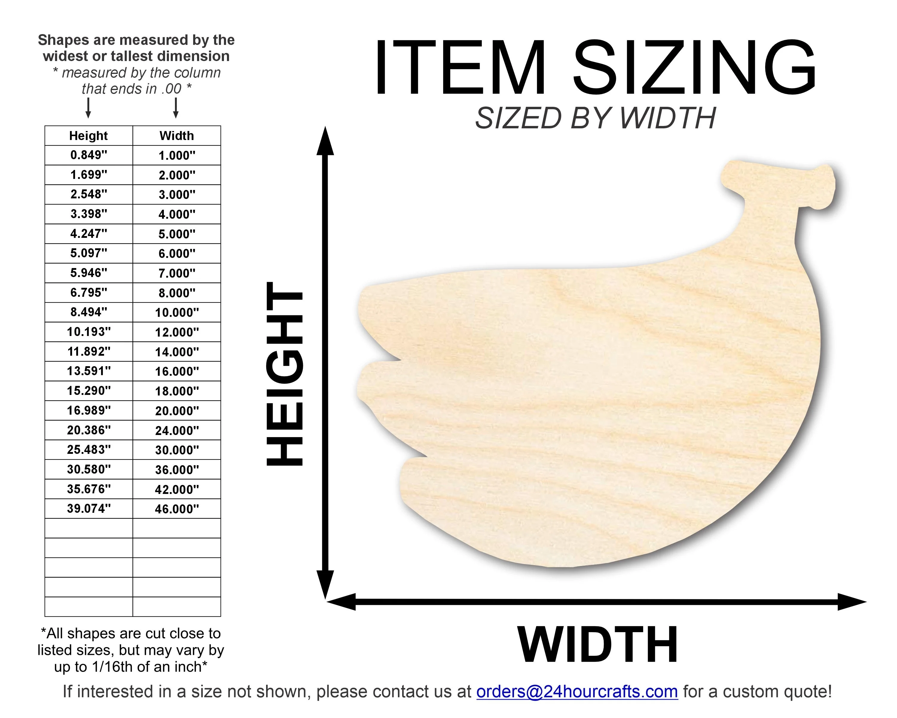 Unfinished Wood Bunch of Bananas Shape | DIY Craft Cutout | up to 46" DIY - Image 2